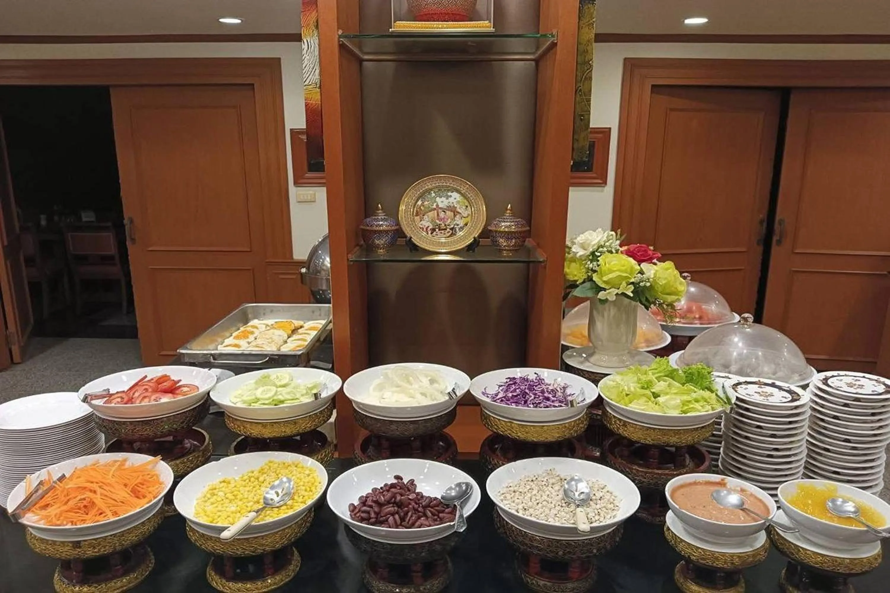 Buffet breakfast in Taksila Hotel