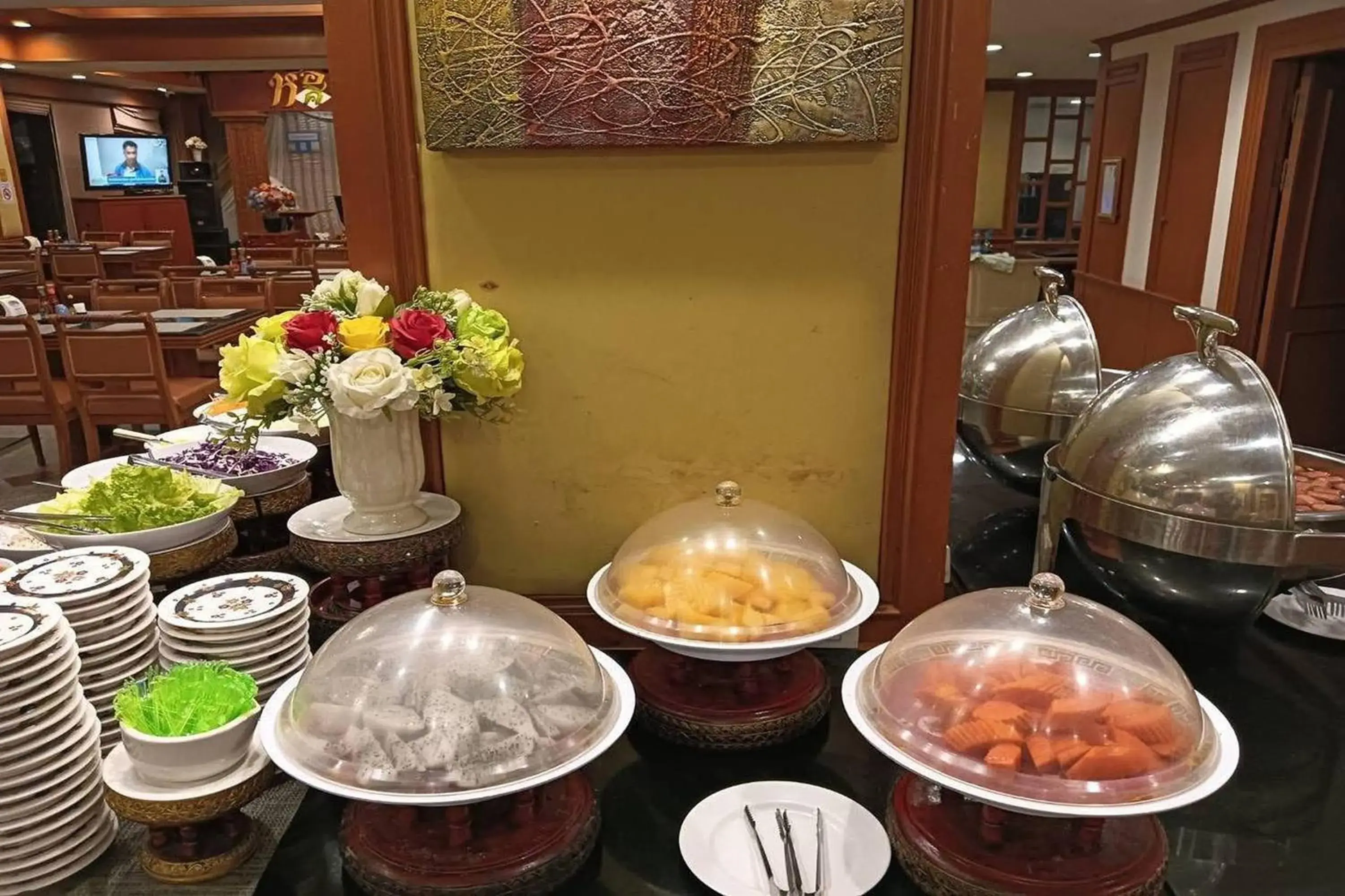 Breakfast in Taksila Hotel Breakfast in Taksila Hotel