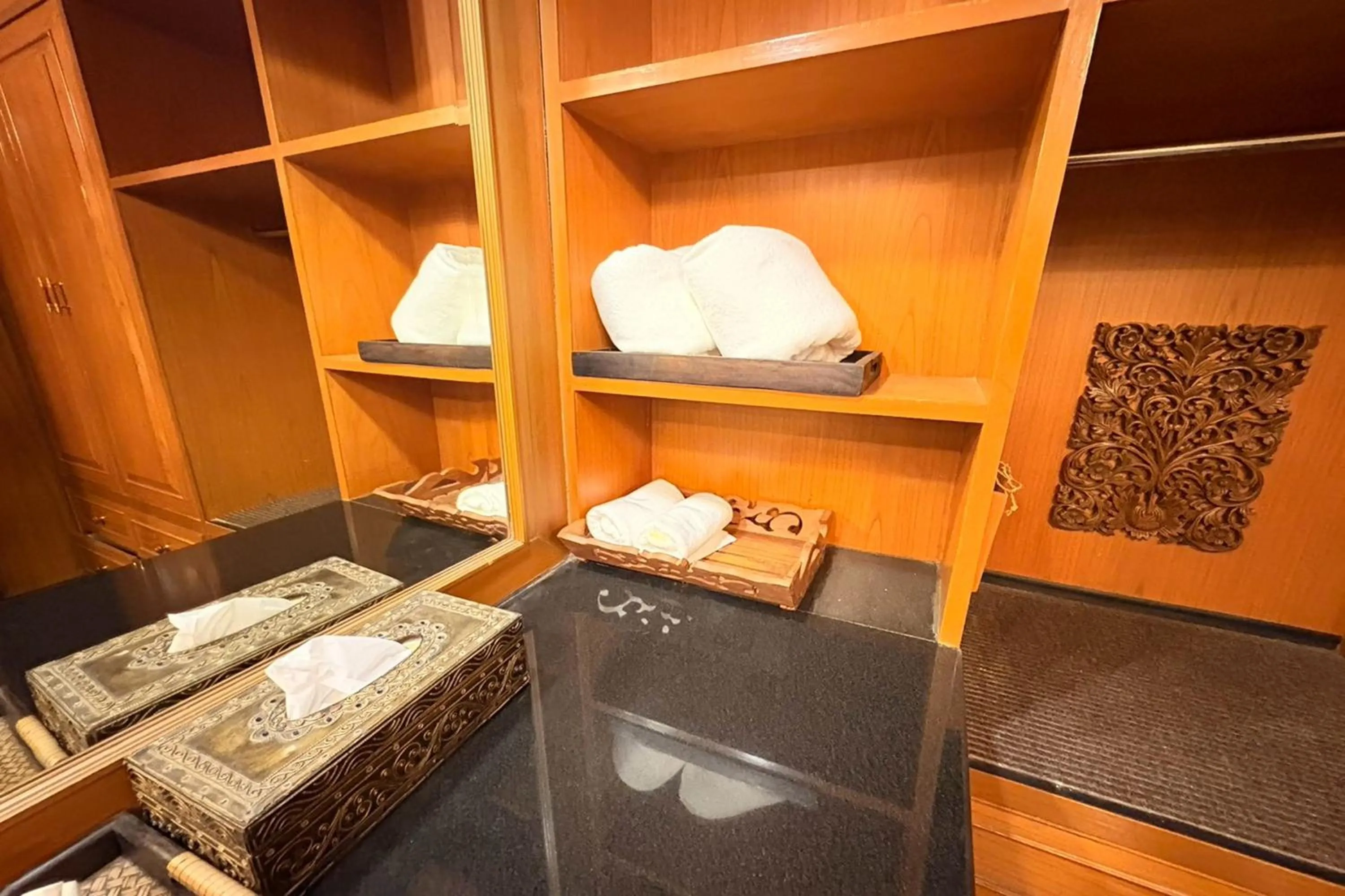 towels in Taksila Hotel