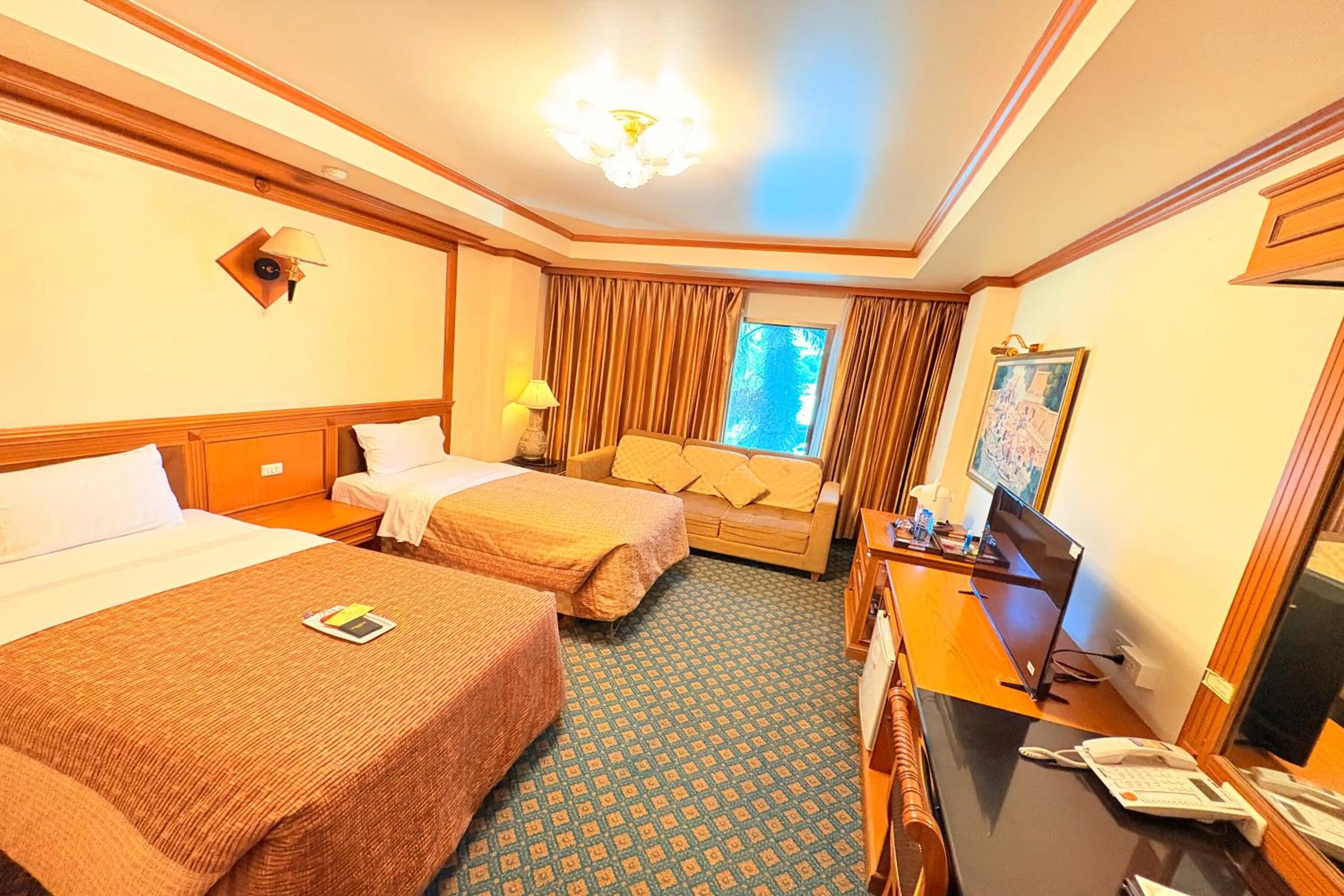 Photo of the whole room, Bed in Taksila Hotel