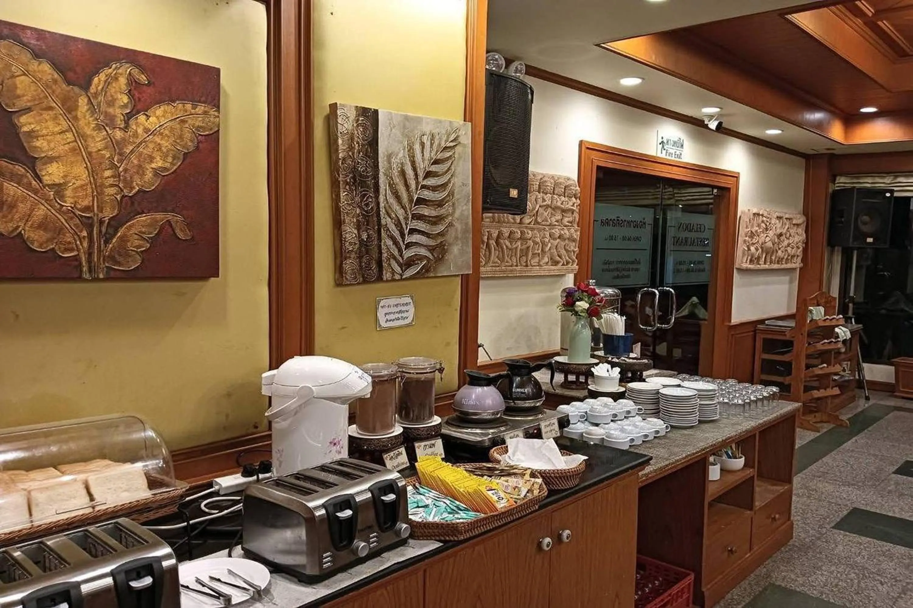 Breakfast in Taksila Hotel