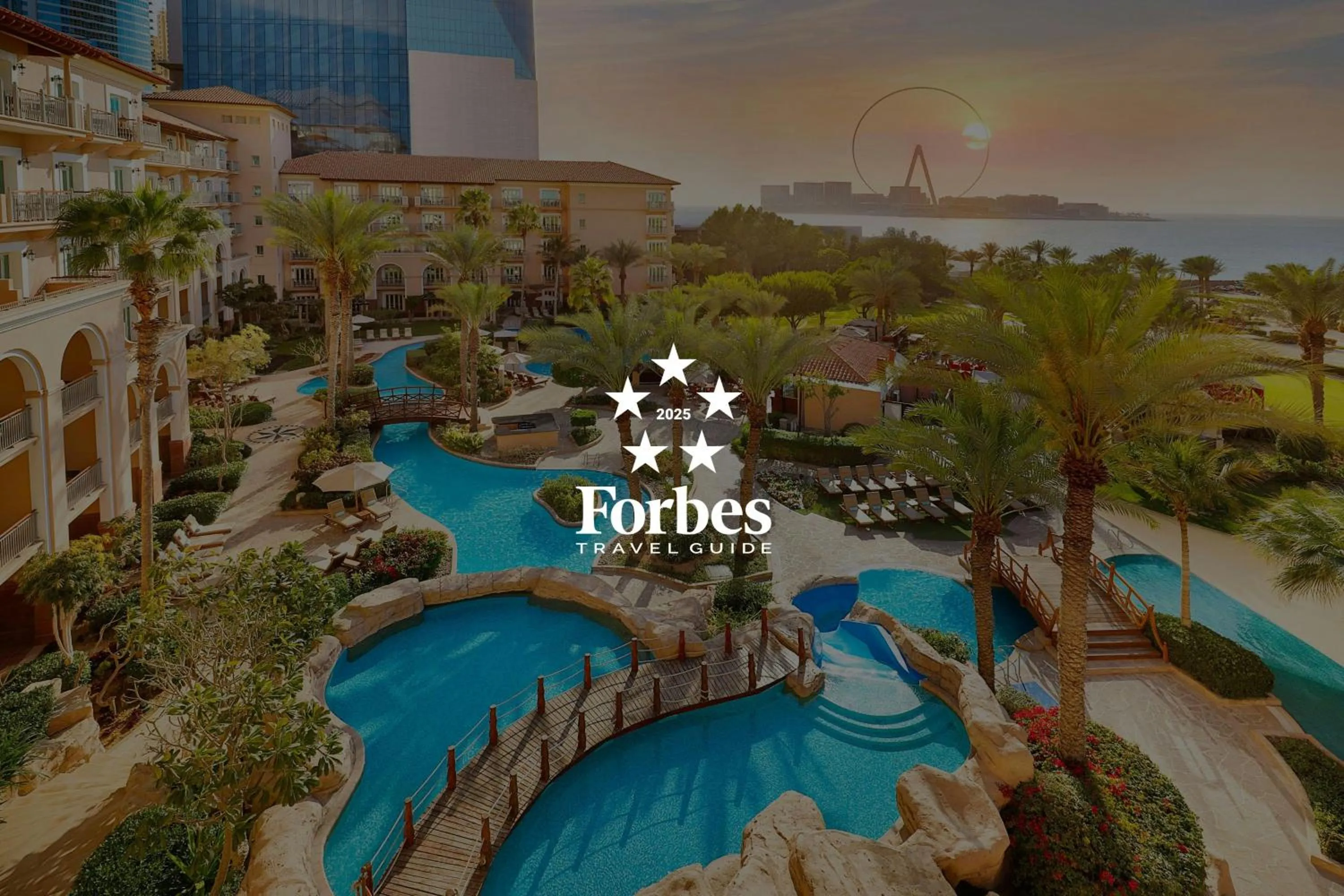 Swimming pool in The Ritz-Carlton, Dubai