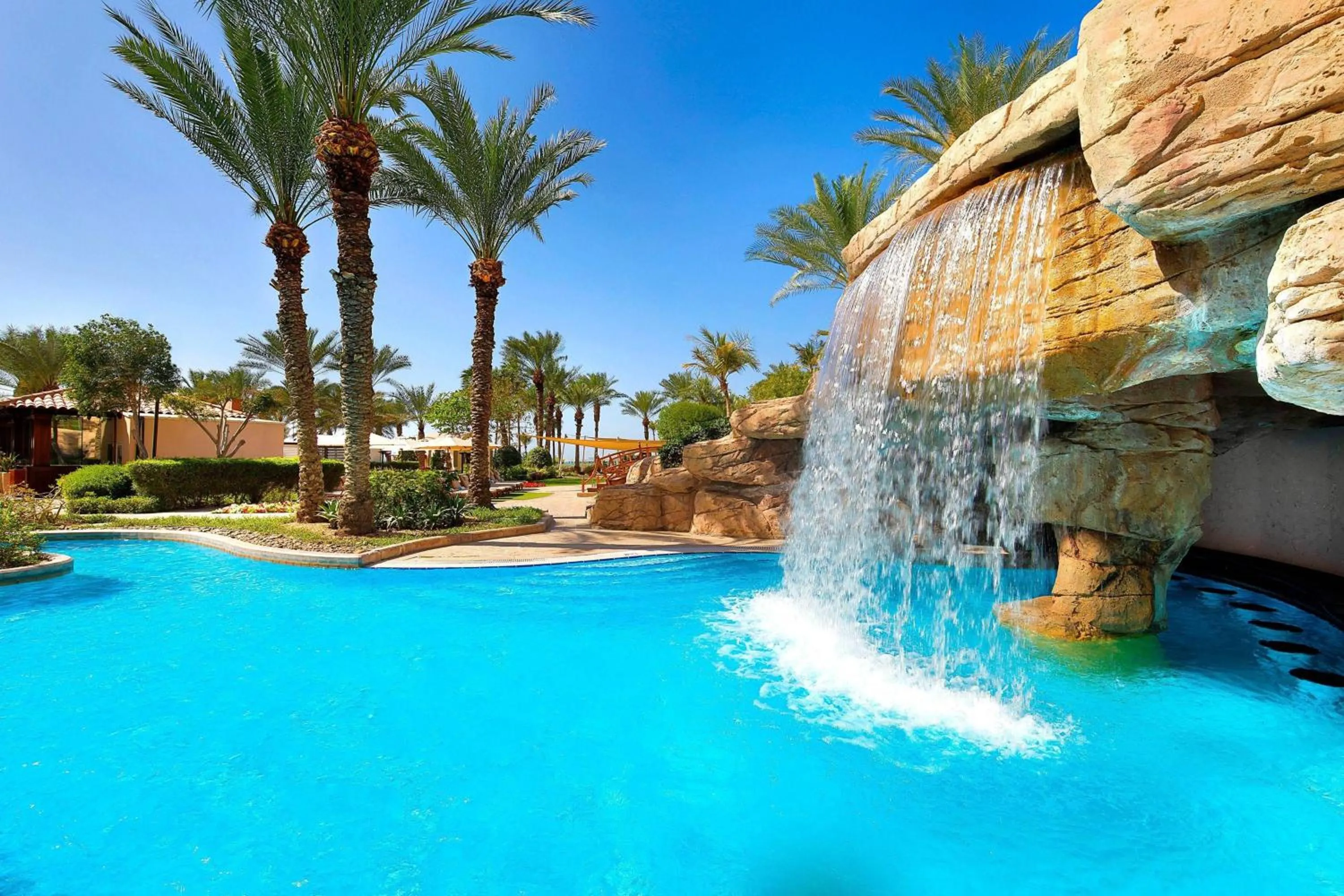 Swimming pool in The Ritz-Carlton, Dubai