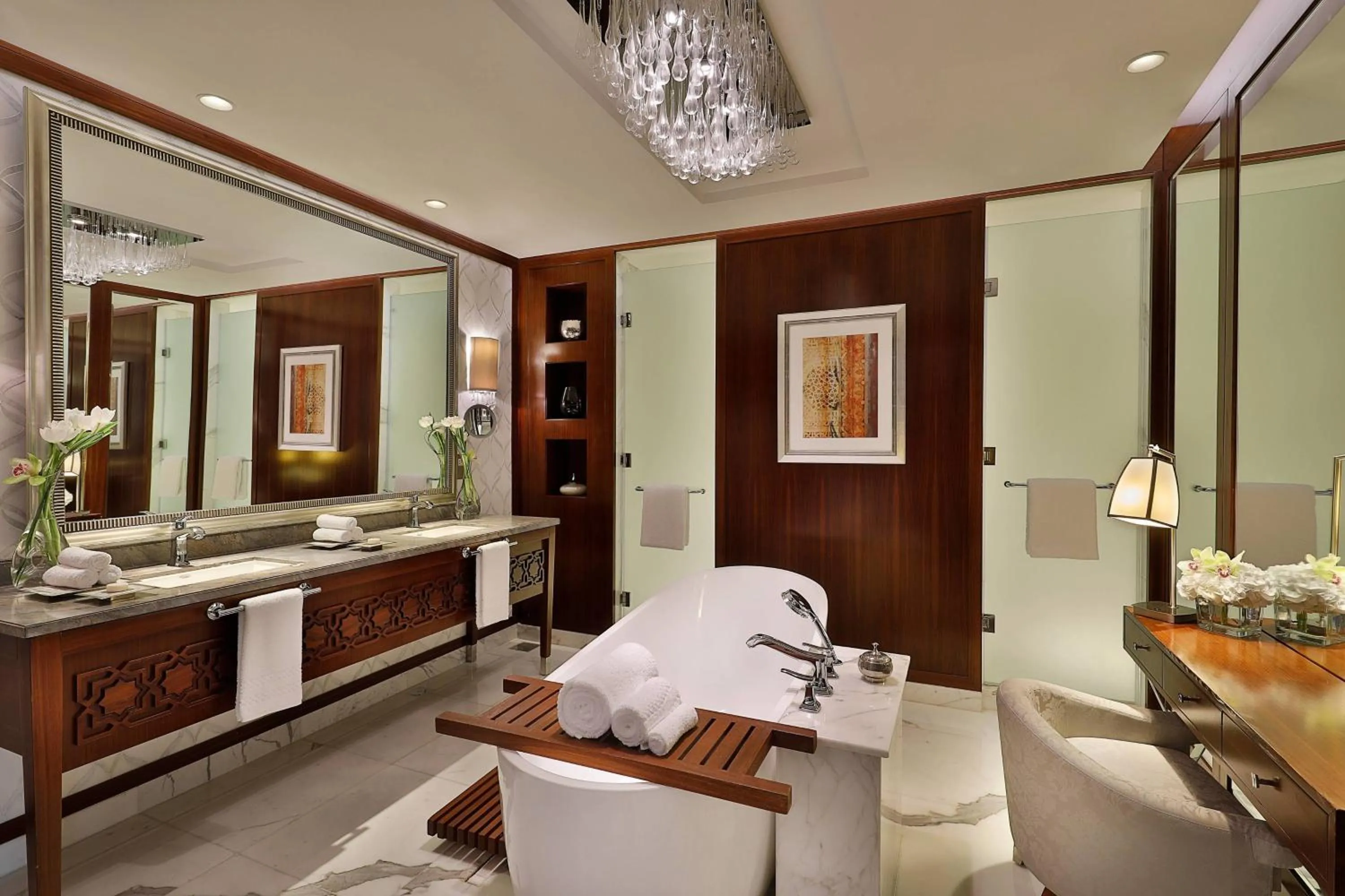 Bathroom in The Ritz-Carlton, Dubai