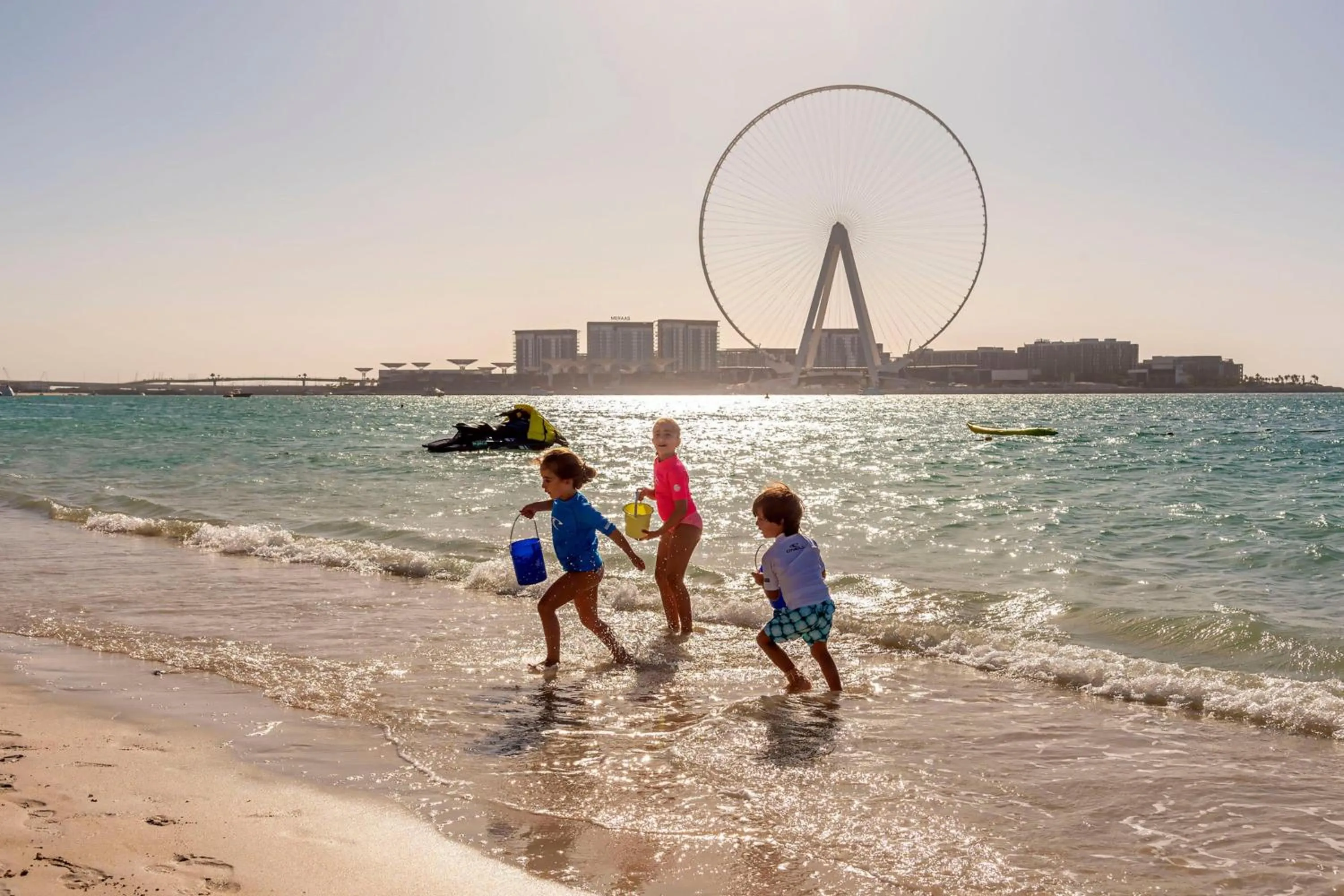 Beach in The Ritz-Carlton, Dubai