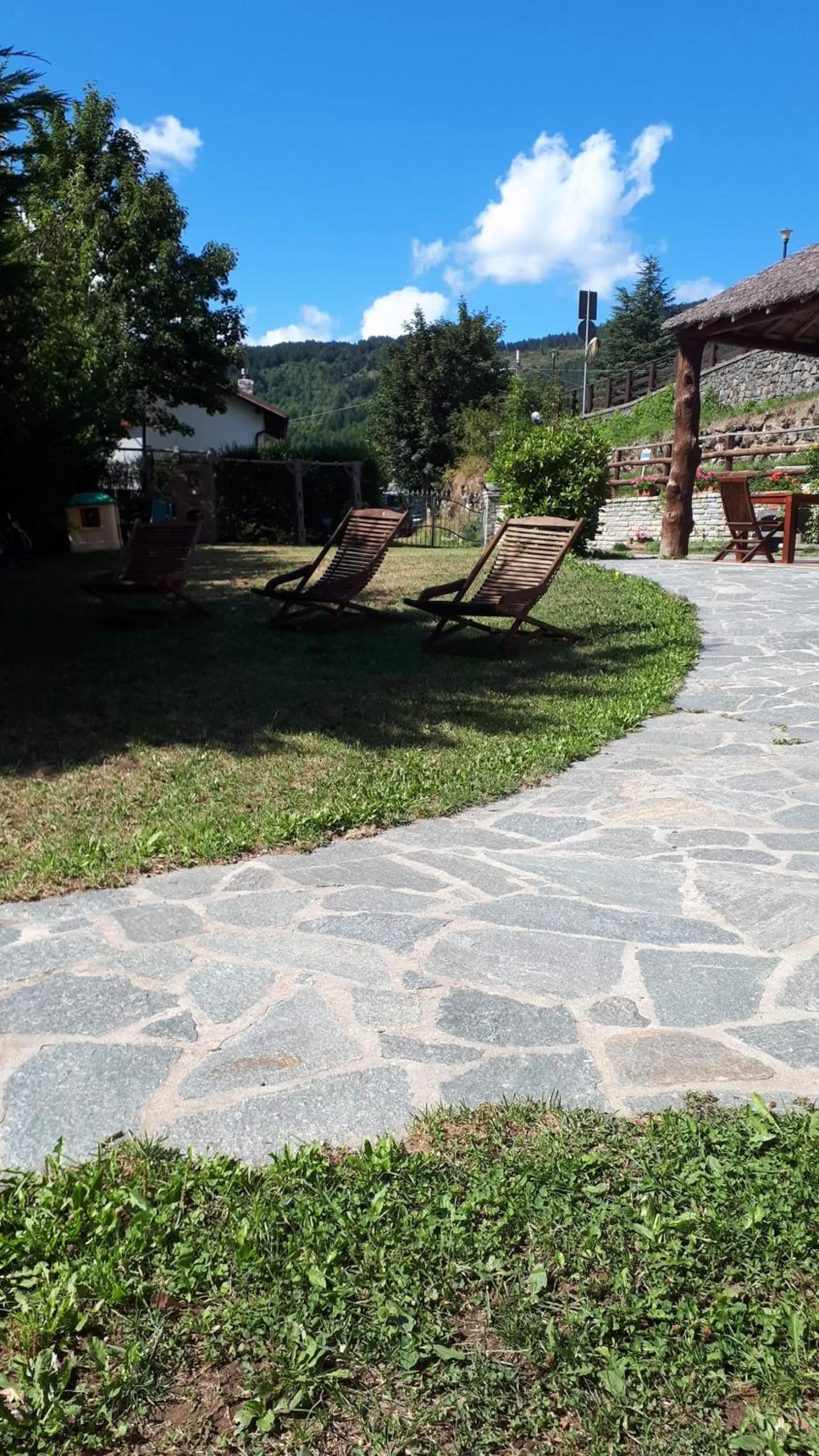 Garden in B&B La Soldanella