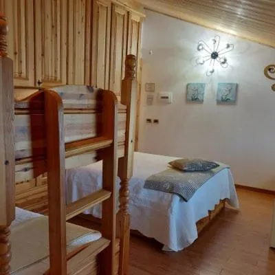 Bed in B&B La Soldanella