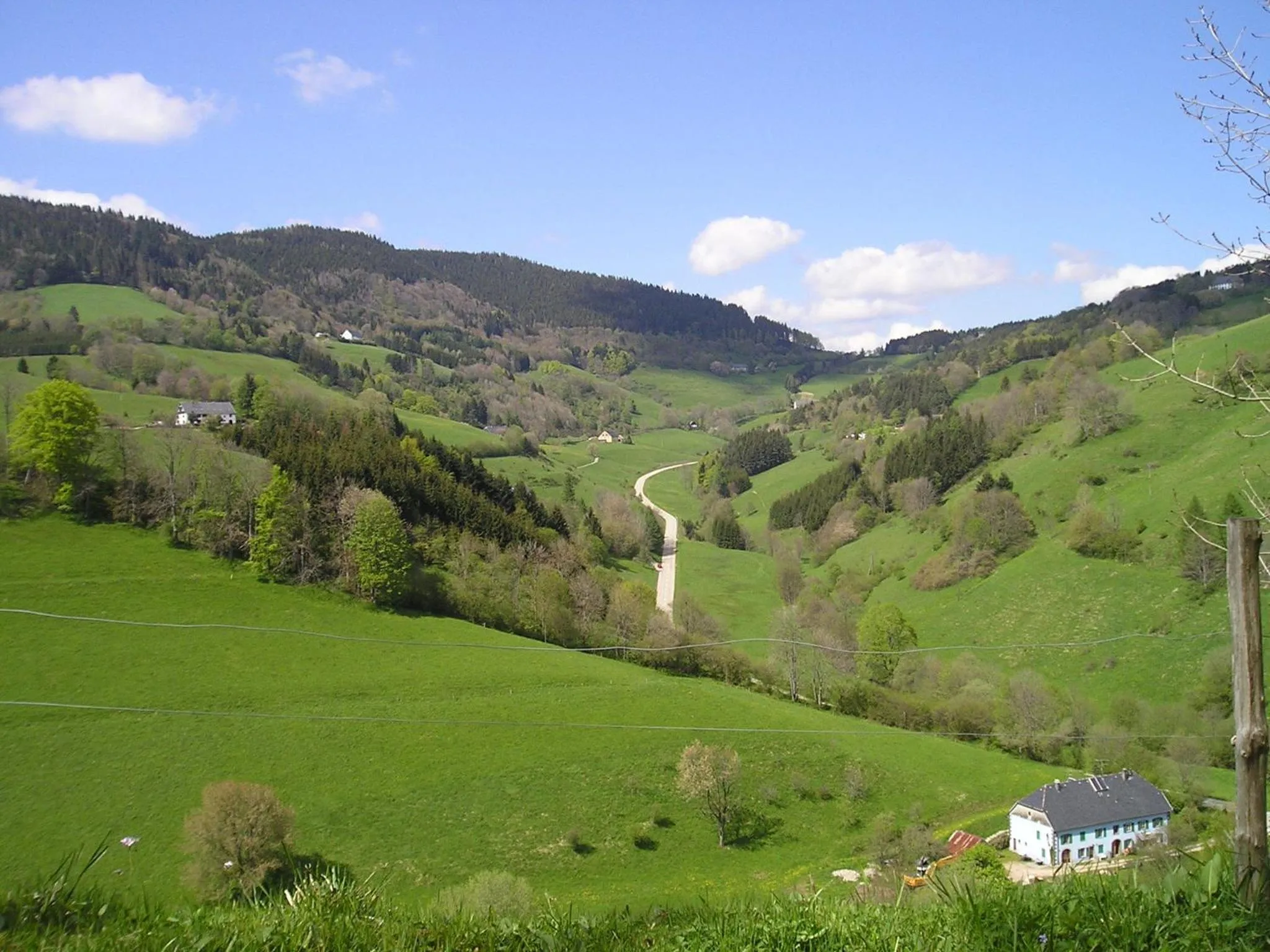 Natural landscape in Logis Hôtel Restaurant La Tête Des Faux