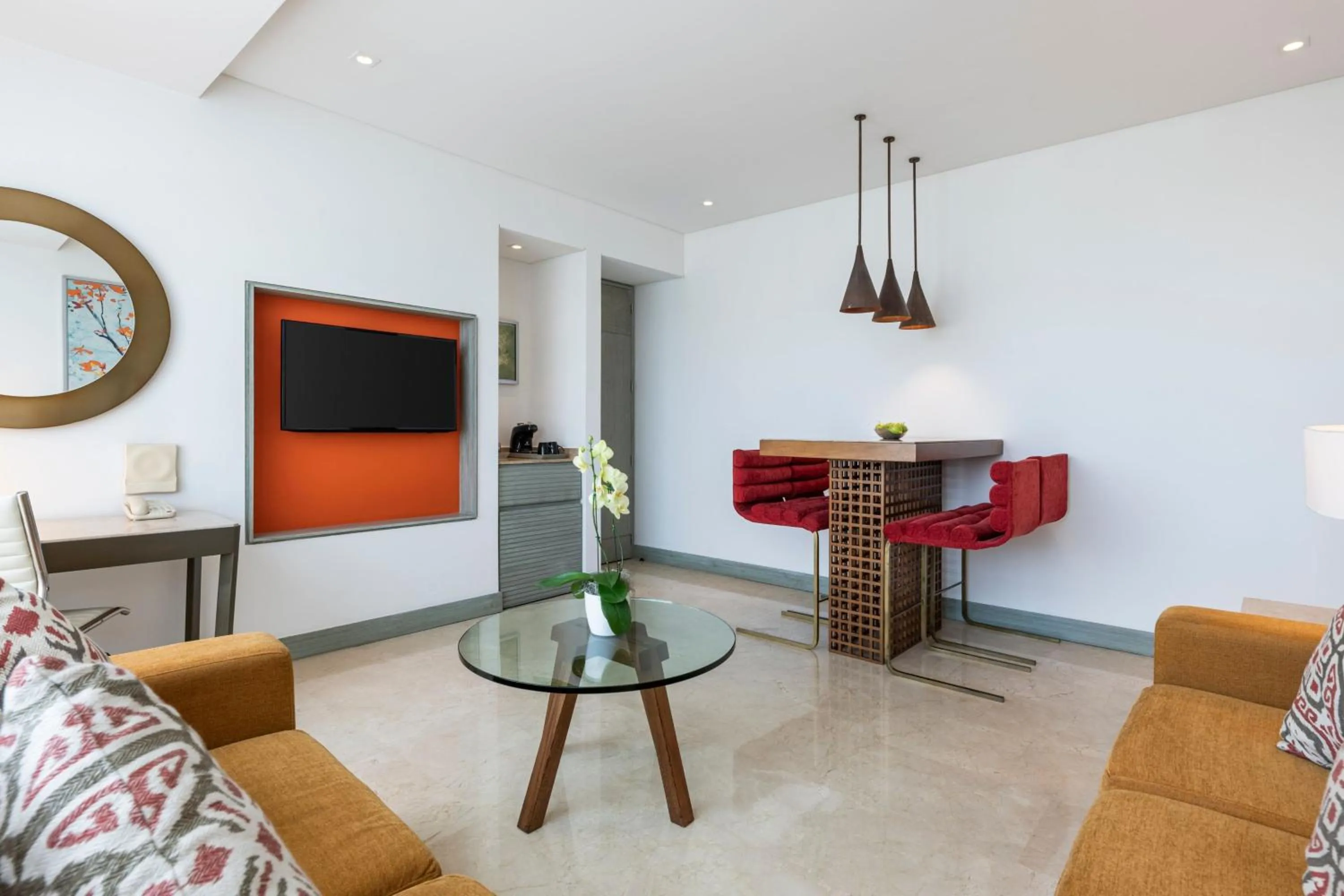 Bedroom in Cali Marriott Hotel