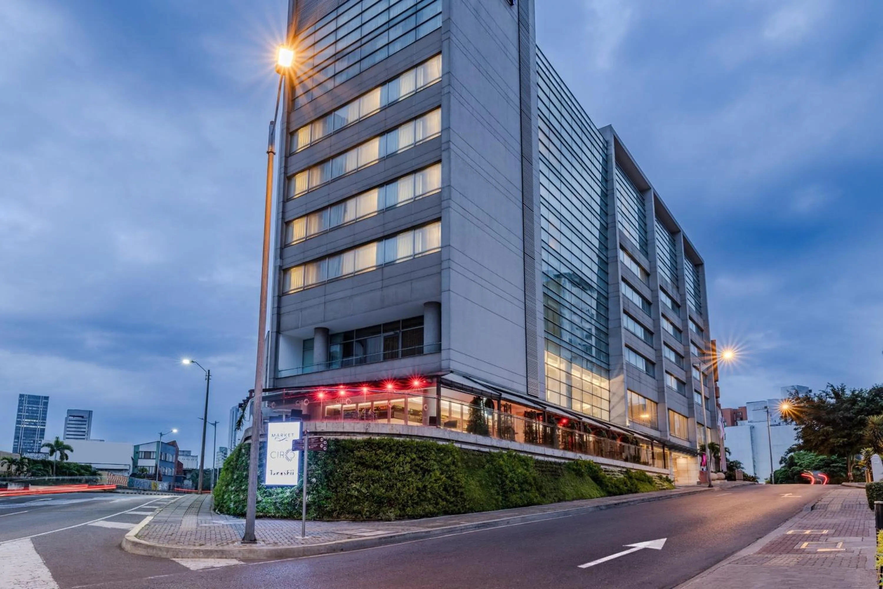 Property building in Cali Marriott Hotel