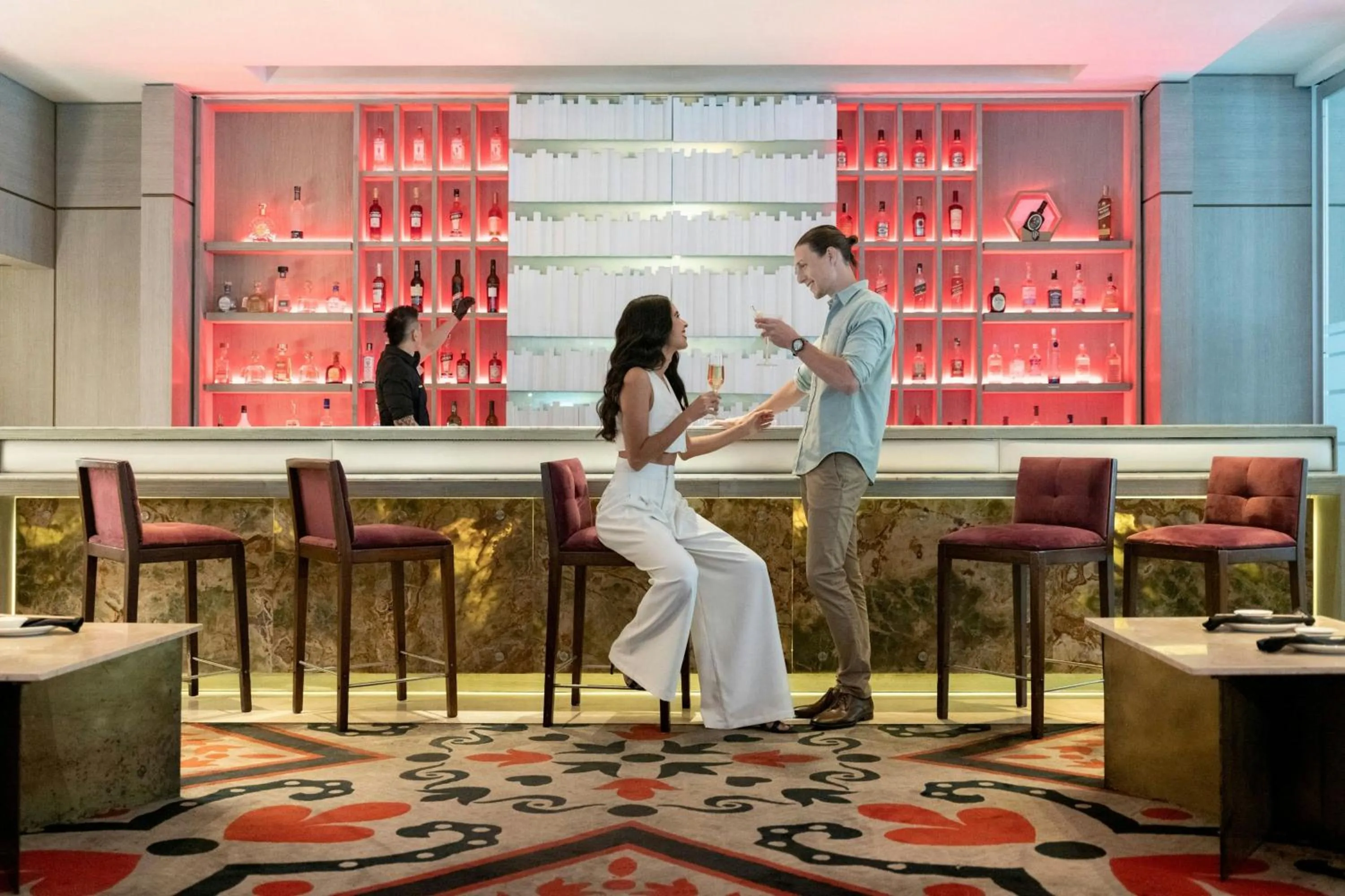 Restaurant/places to eat in Cali Marriott Hotel