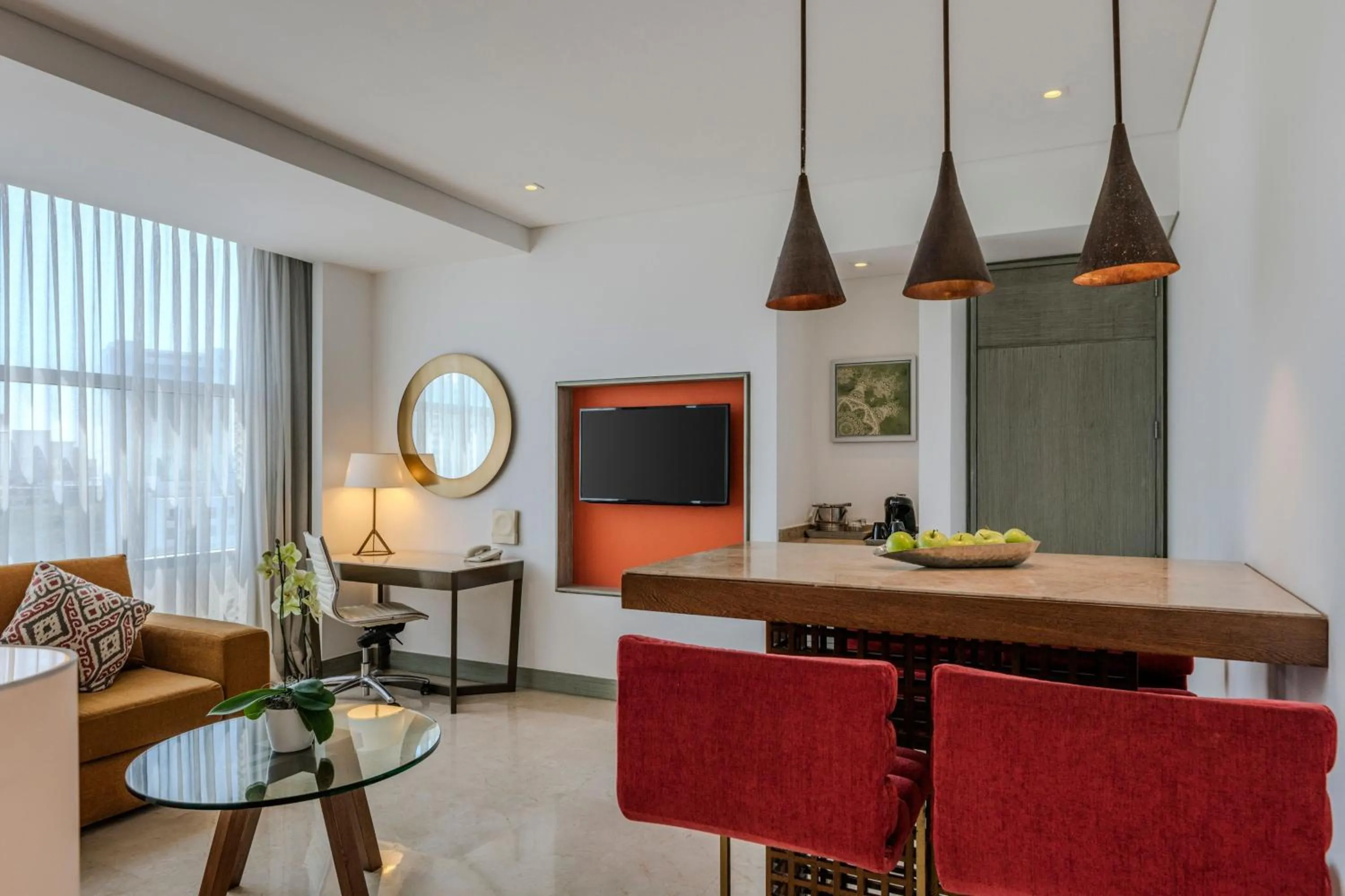 Bedroom in Cali Marriott Hotel