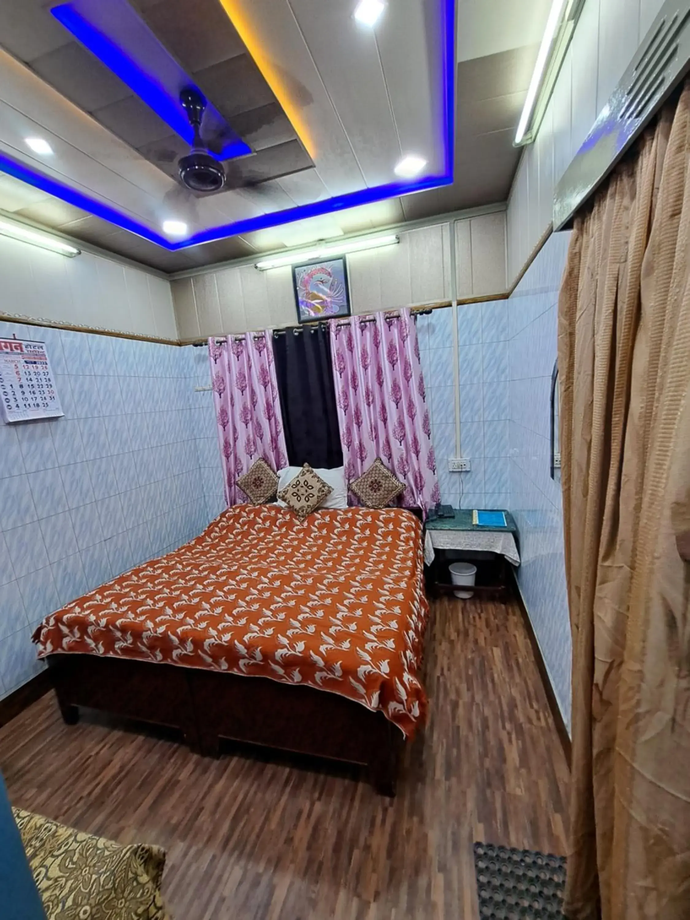 Bed in Jagan Hotel & Restaurant Bed in Jagan Hotel & Restaurant