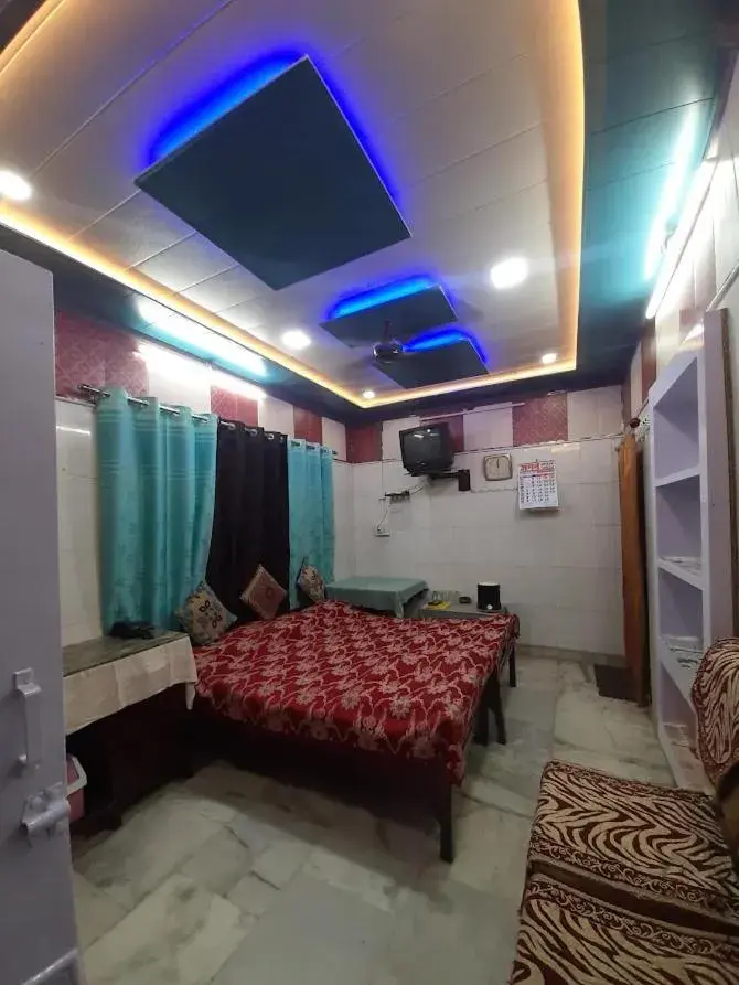 Photo of the whole room, Bed in Jagan Hotel & Restaurant Photo of the whole room, Bed in Jagan Hotel & Restaurant