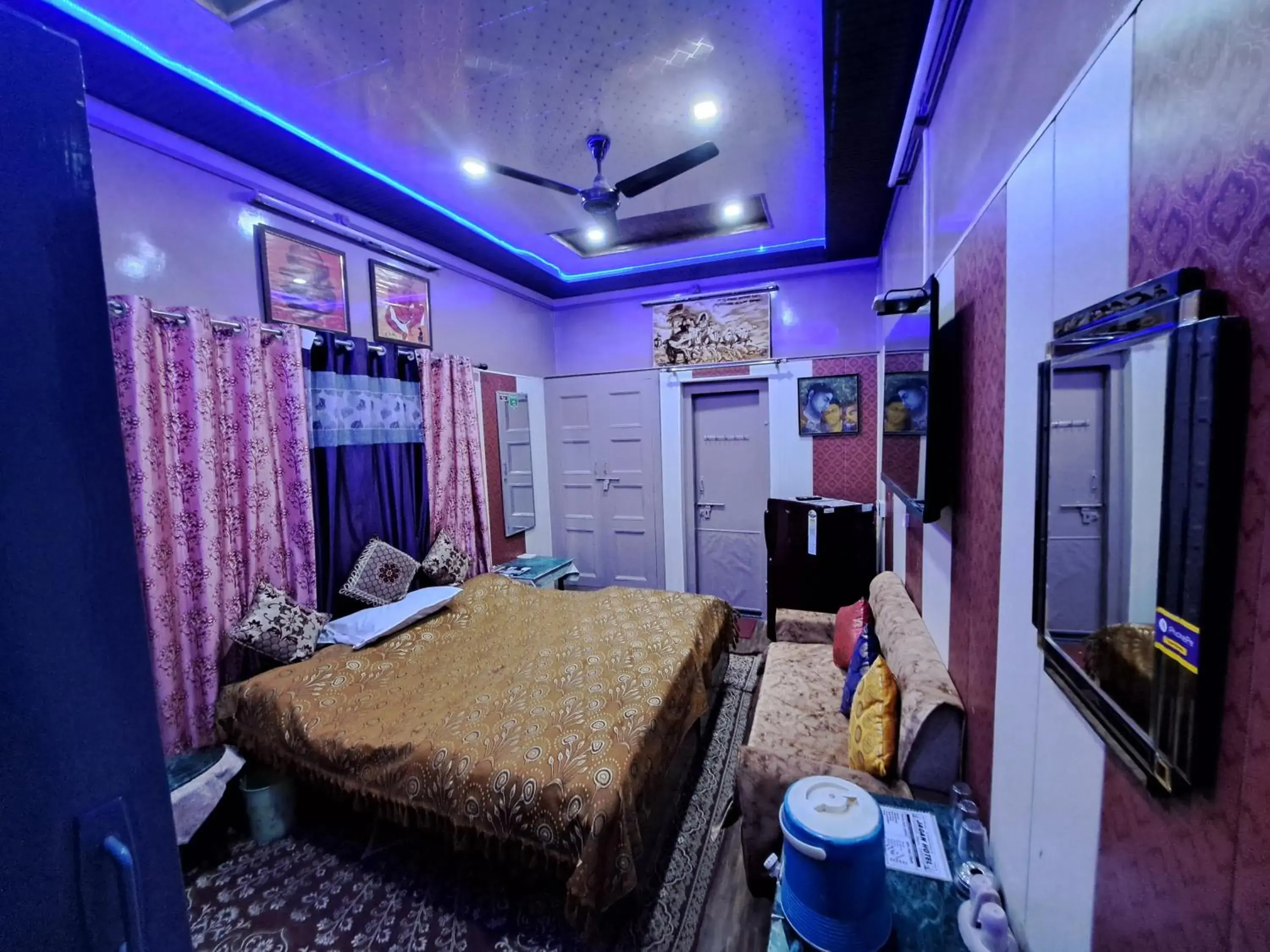 Bedroom, Bed in Jagan Hotel & Restaurant Bedroom, Bed in Jagan Hotel & Restaurant