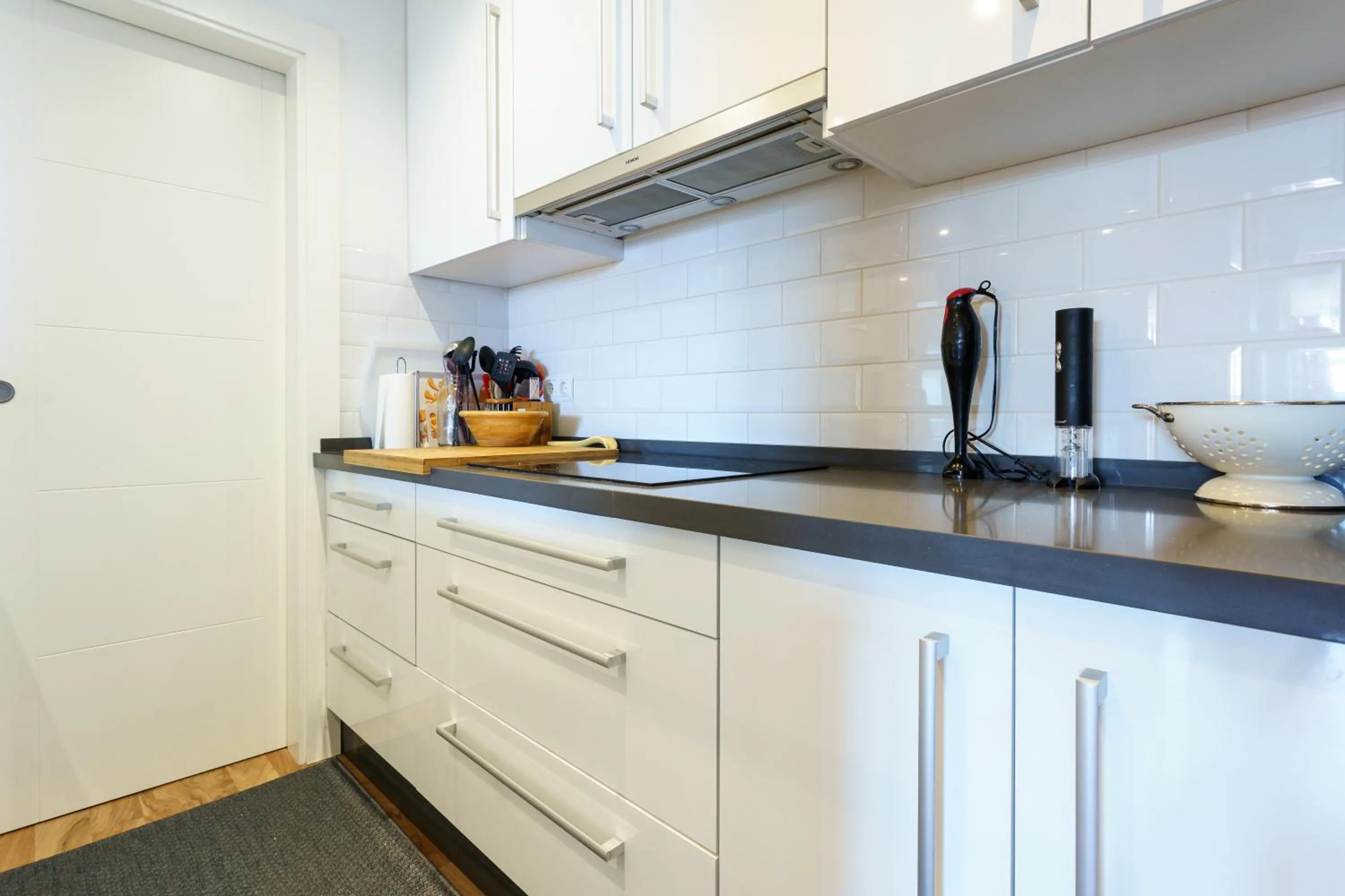 Kitchen or kitchenette in Apartment Los Boliches Diana I