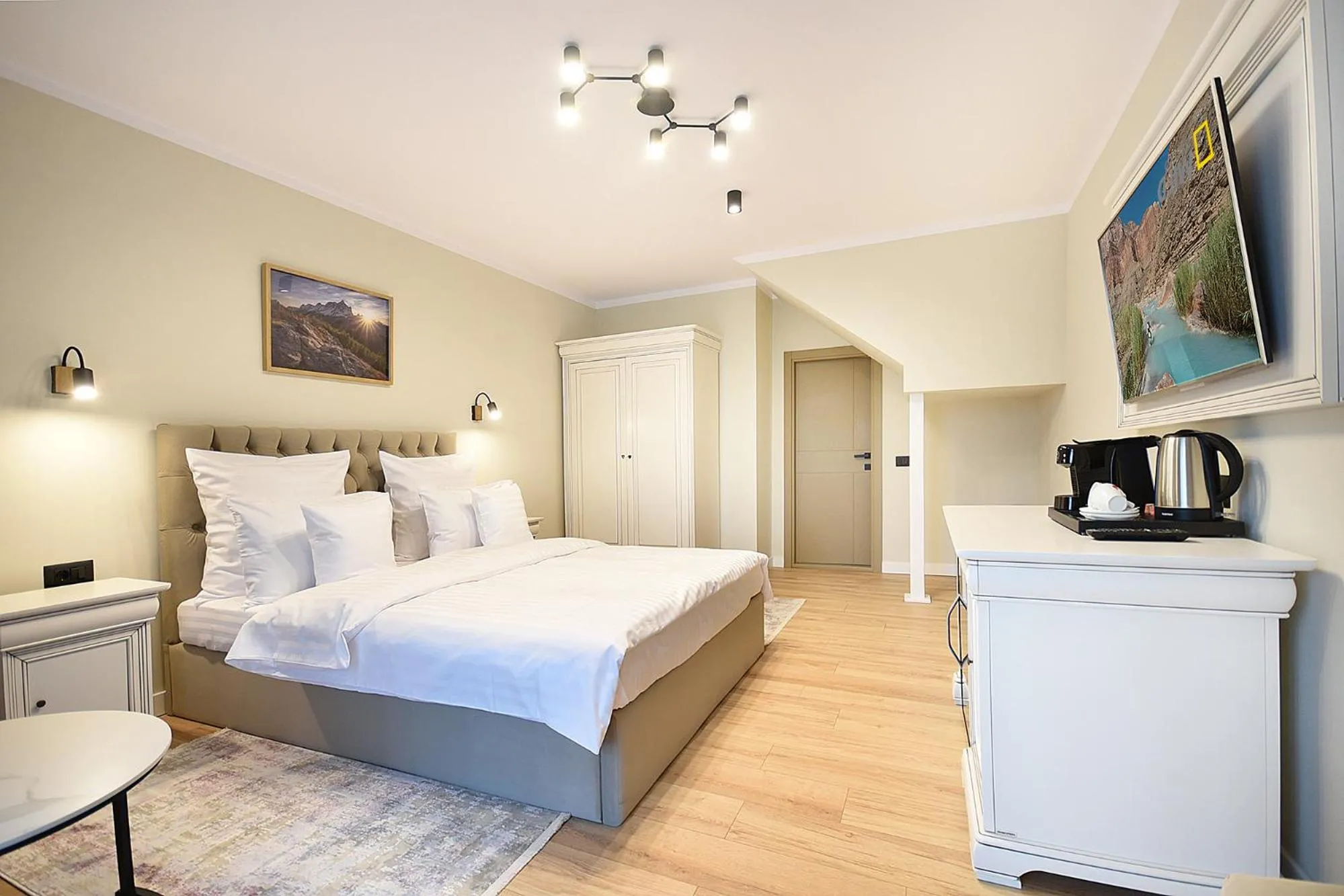 Bedroom, Bed in Complex Turistic Creanga Resort & Spa