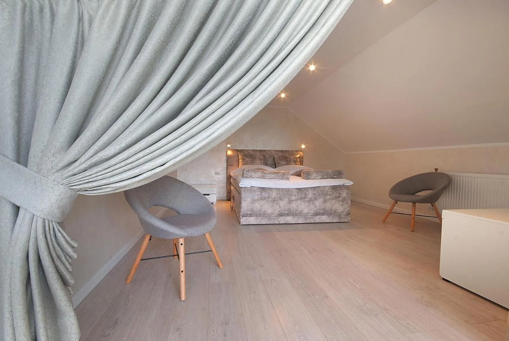 Bedroom, Bed in Complex Turistic Creanga Resort & Spa