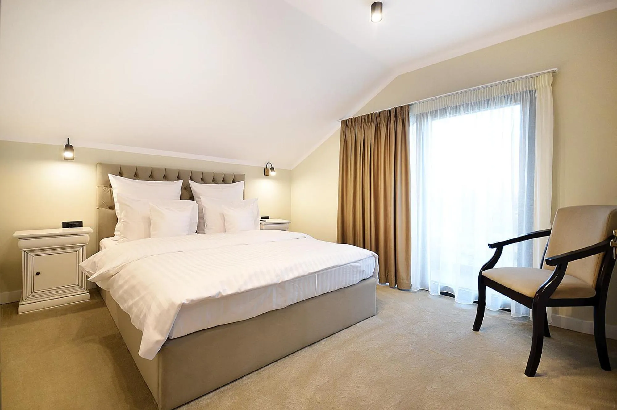 Bedroom, Bed in Complex Turistic Creanga Resort & Spa