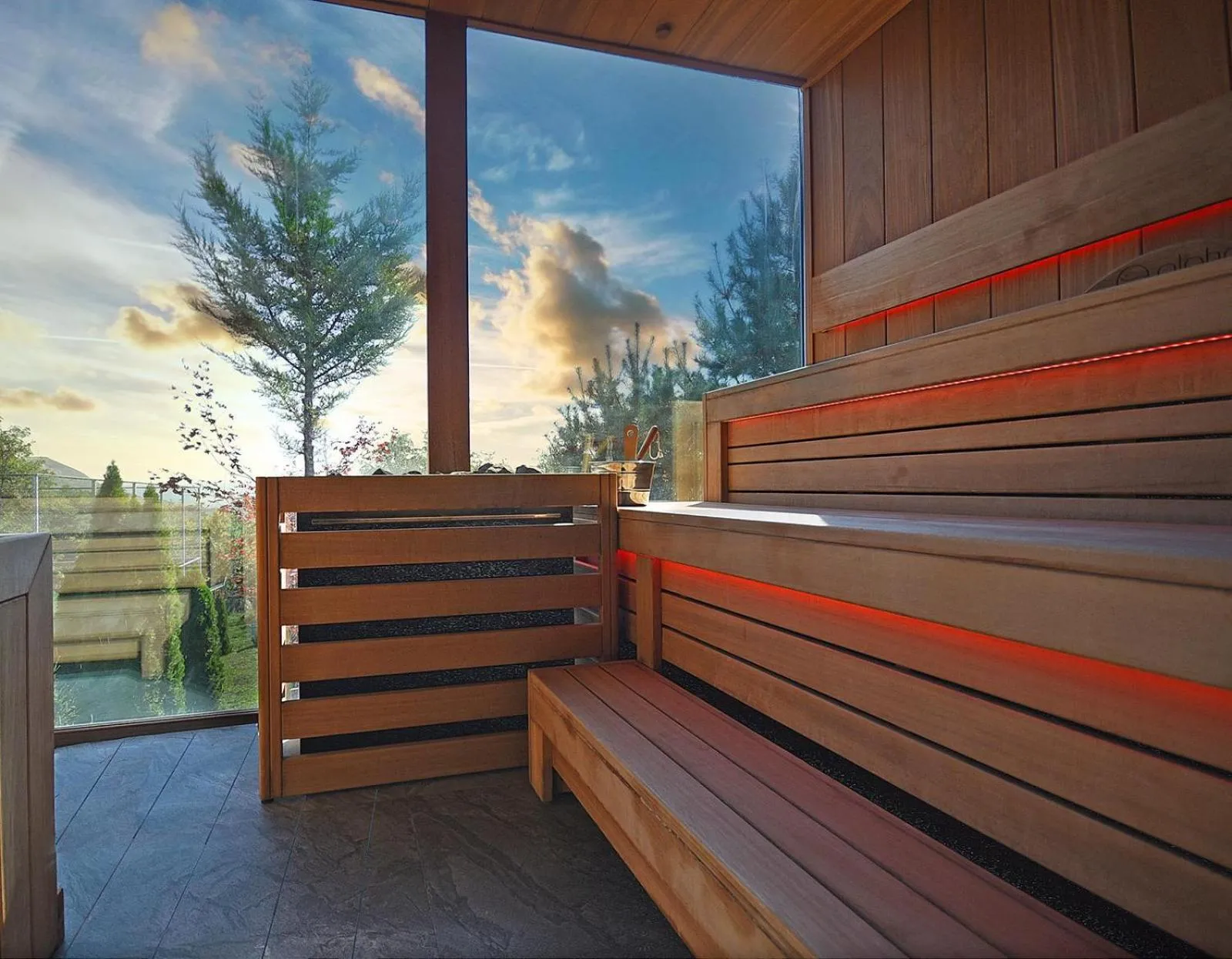 Sauna in Complex Turistic Creanga Resort & Spa