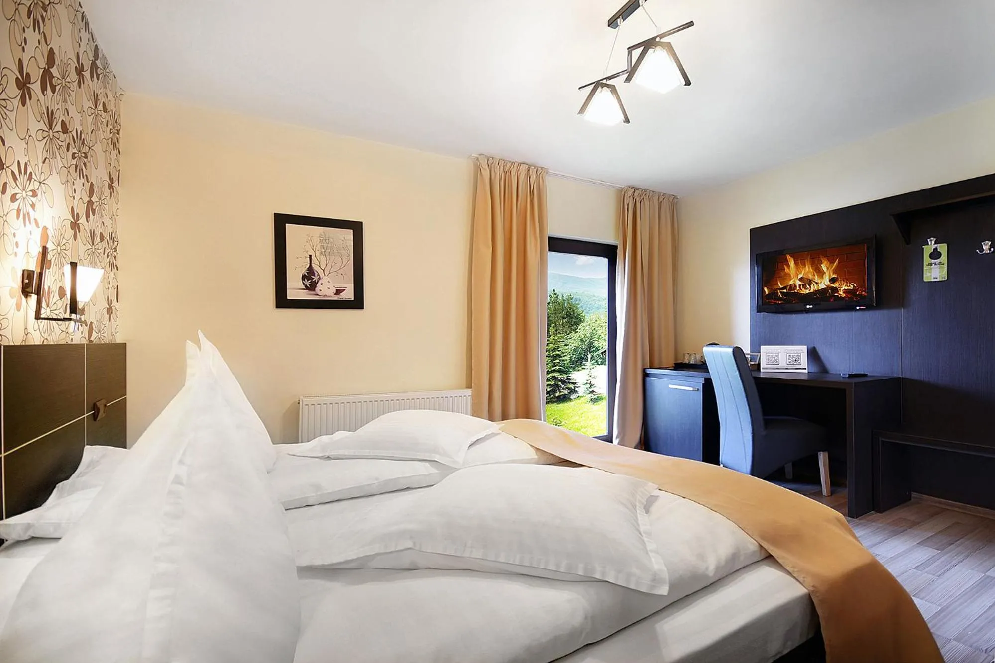 Bedroom, Bed in Complex Turistic Creanga Resort & Spa