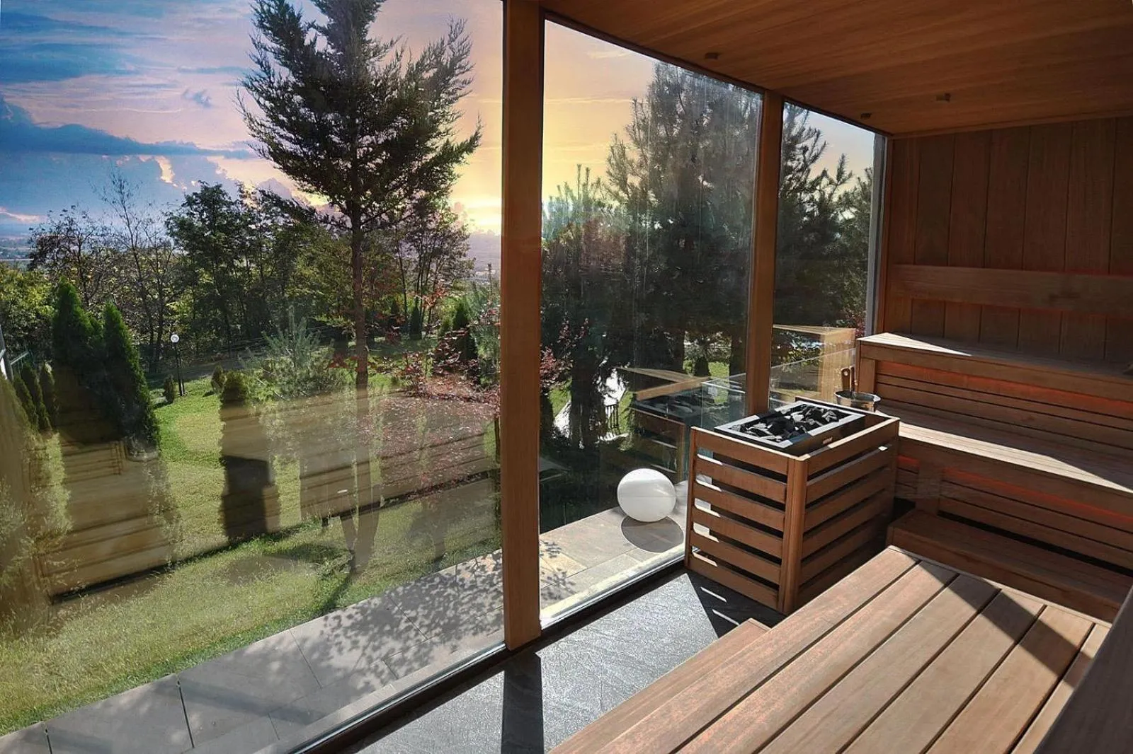 Sauna in Complex Turistic Creanga Resort & Spa