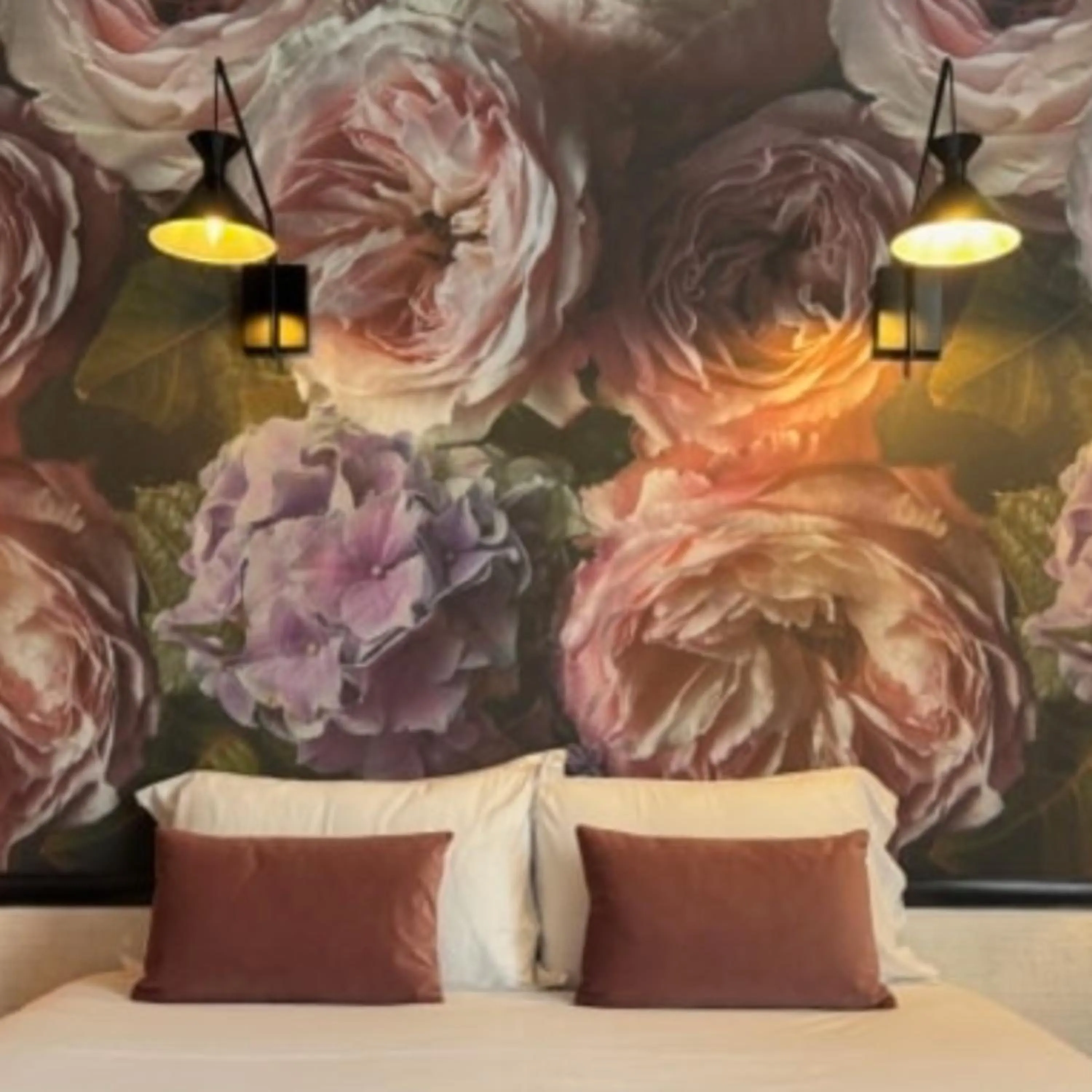 Bed in Villa Pruly Hotel Cannes Centre