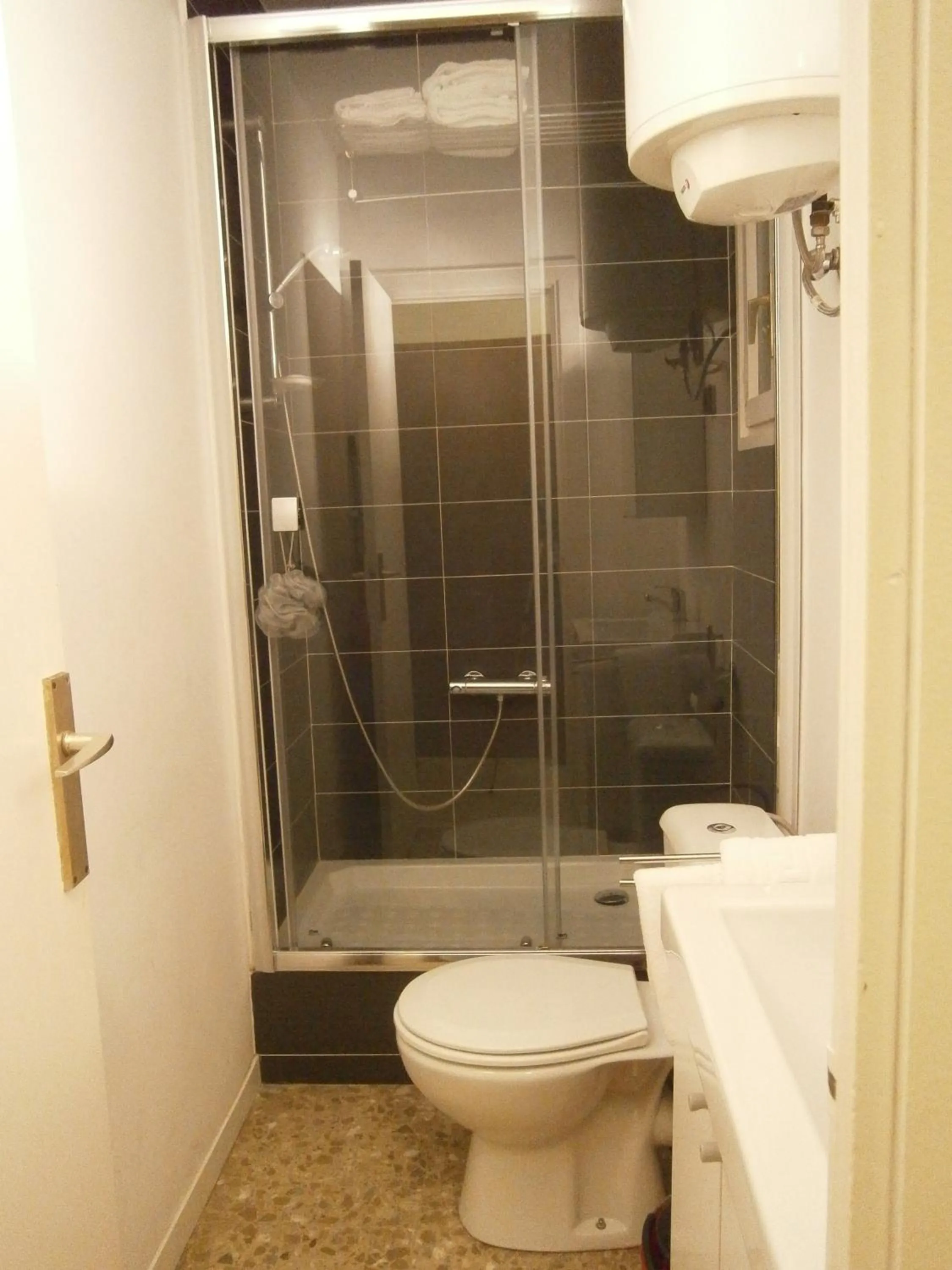 Toilet in Marbel Apartments