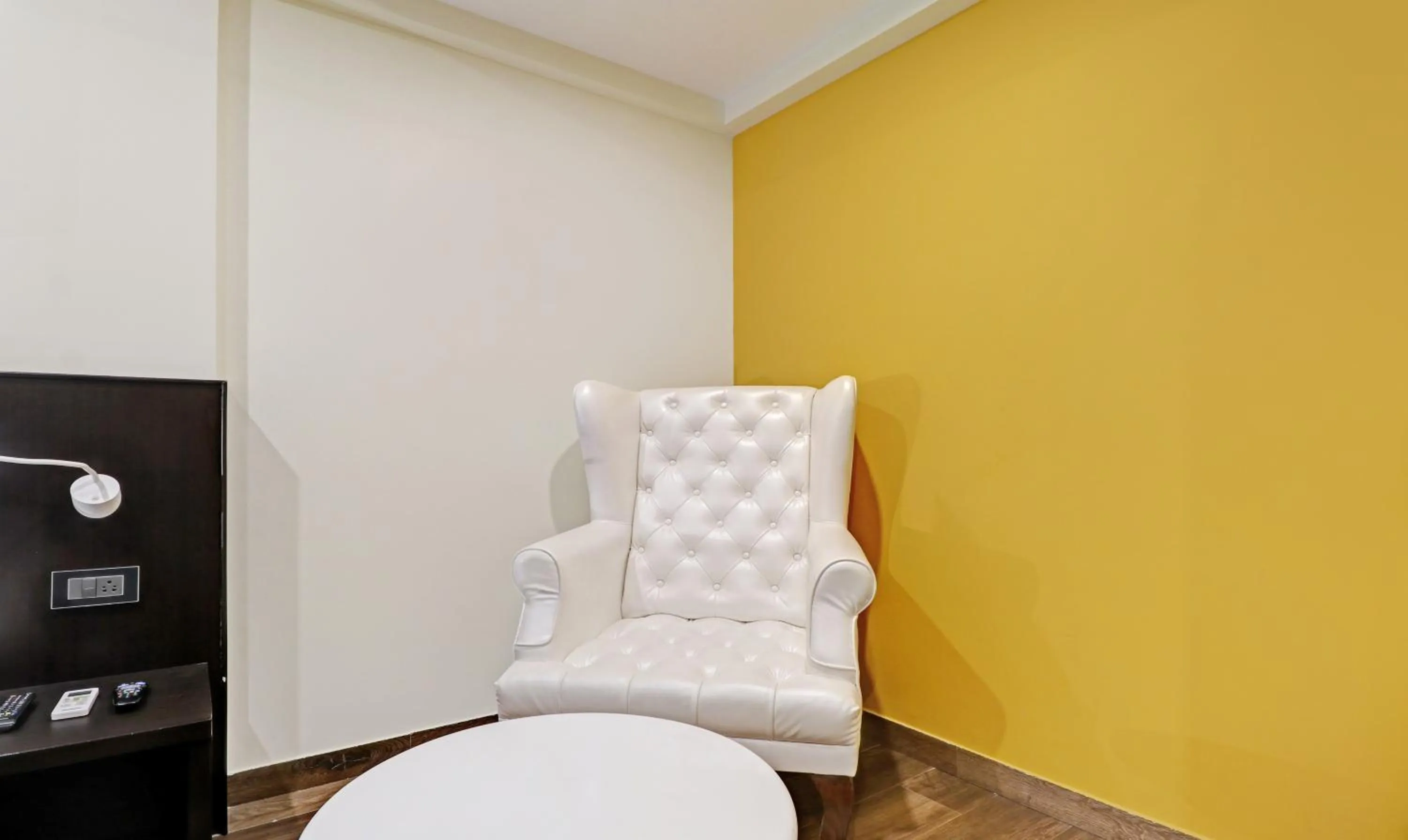 Seating area in Treebo Premium Raj Vista Global Village