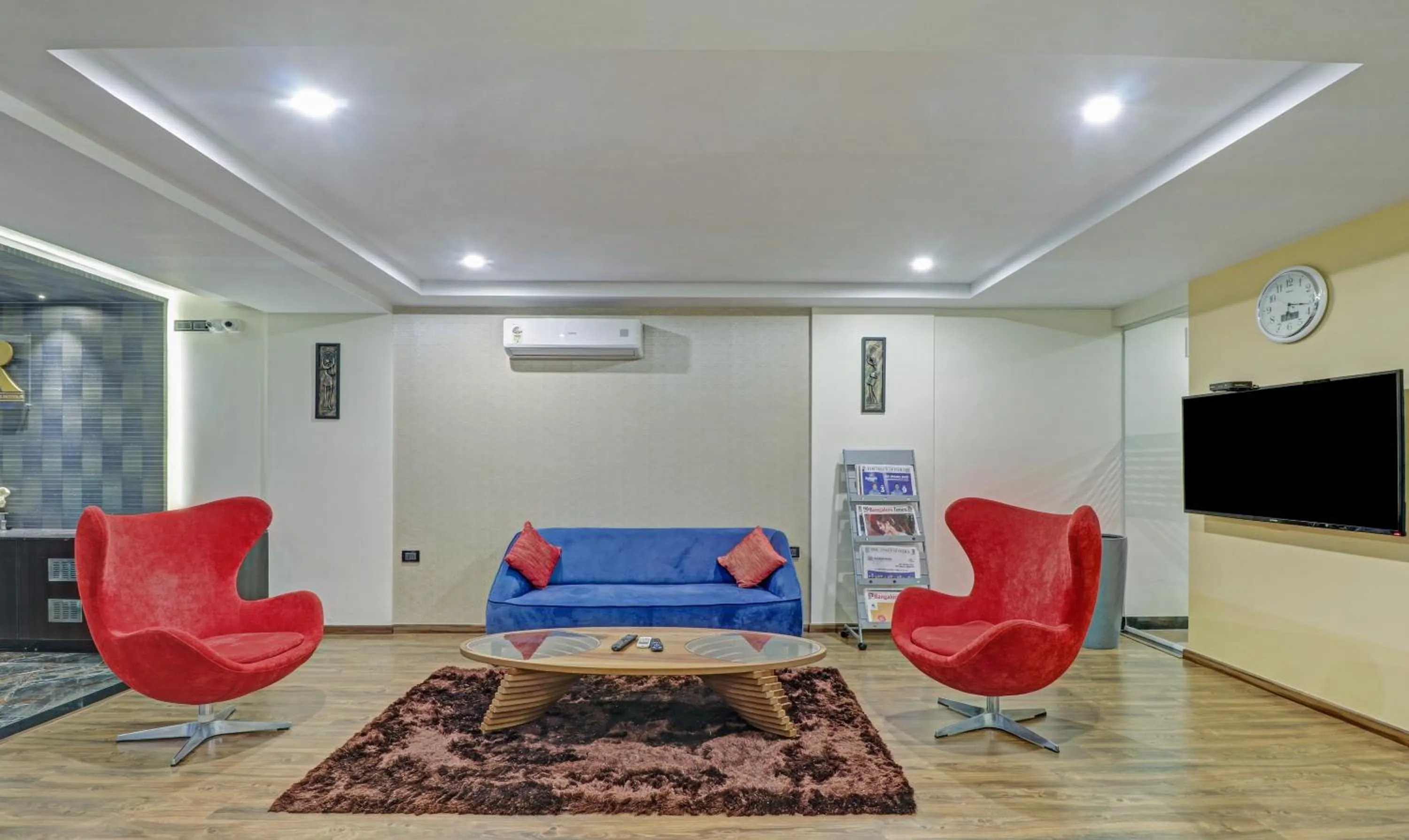 Seating area in Treebo Premium Raj Vista Global Village