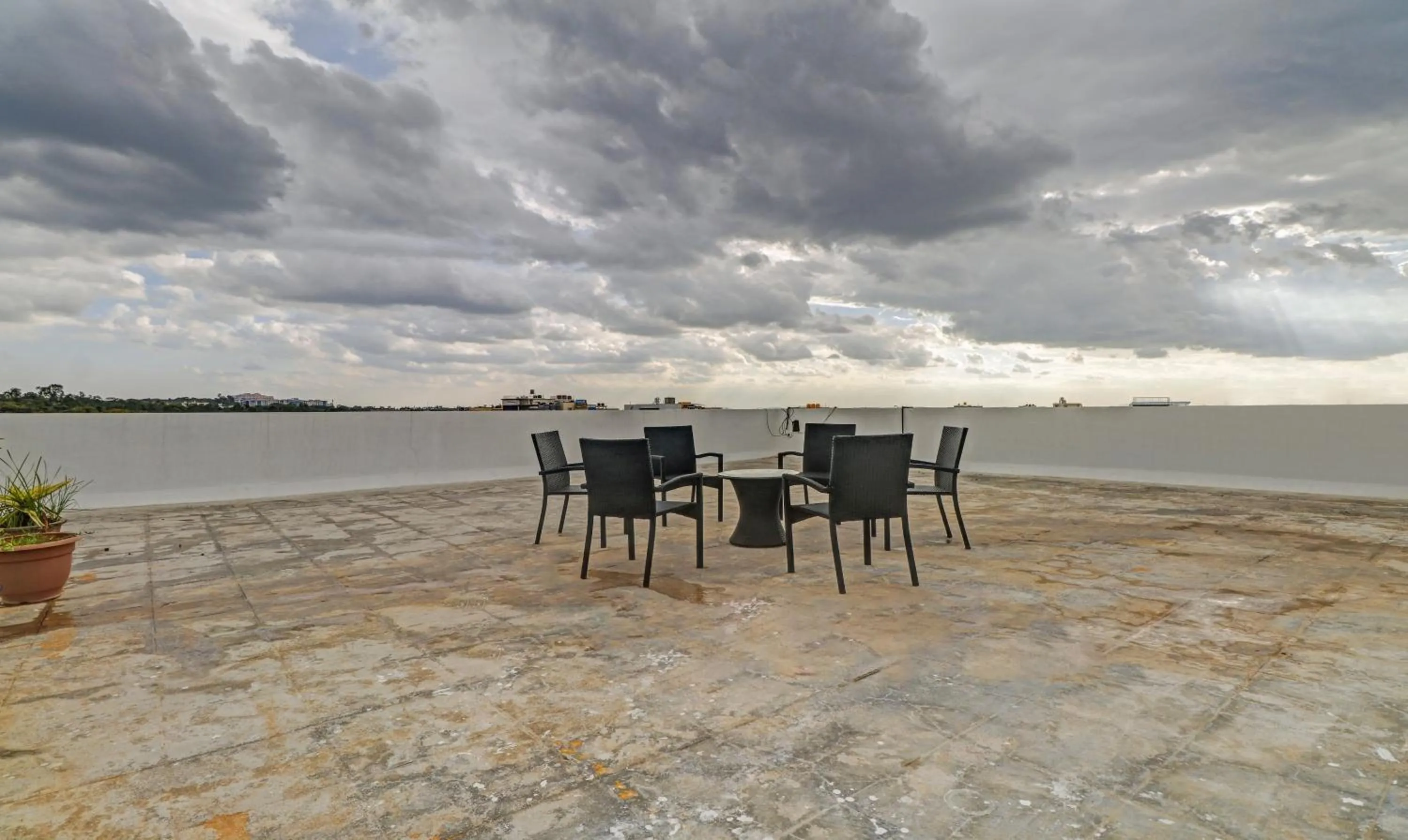 Balcony/Terrace in Treebo Premium Raj Vista Global Village