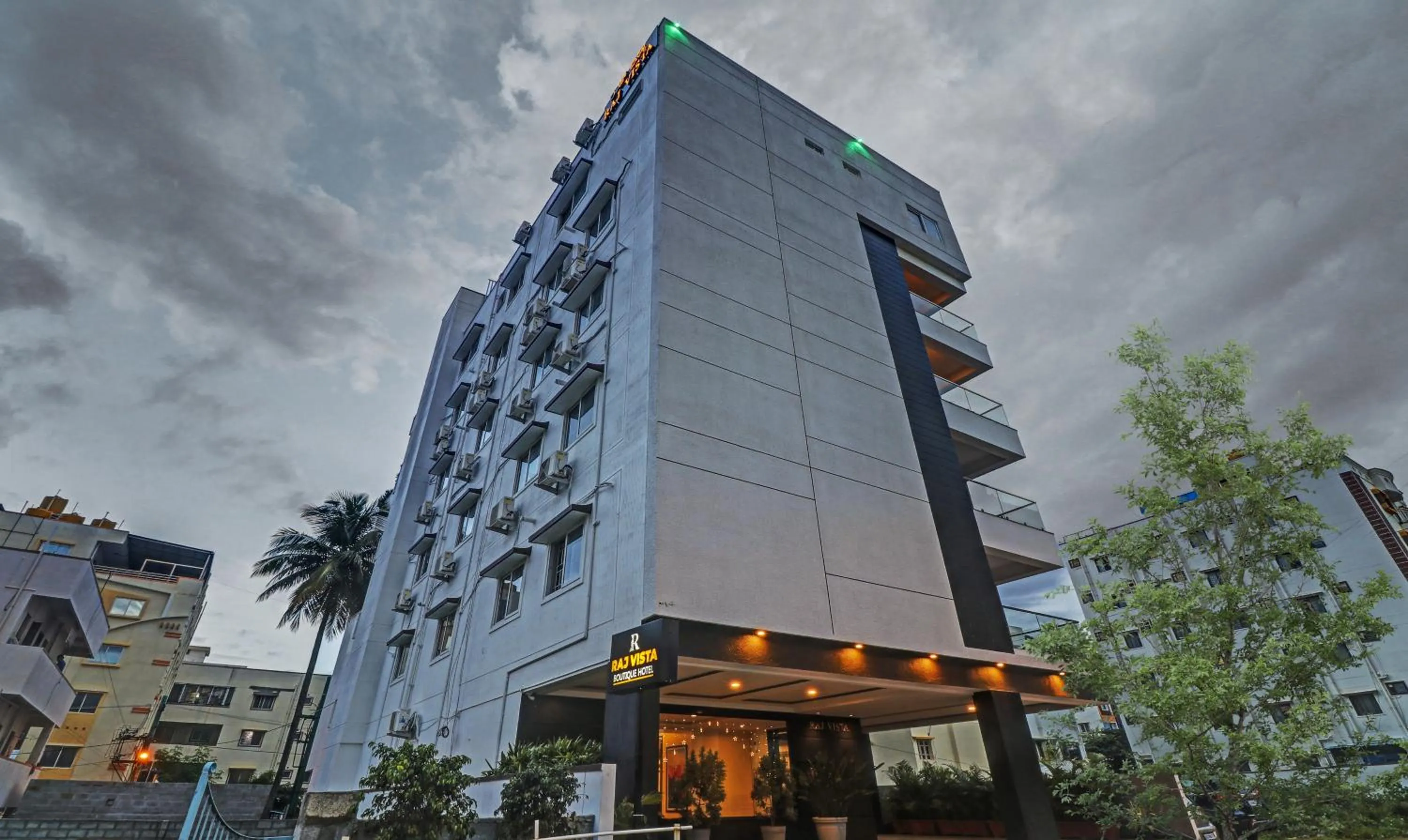 Property building in Treebo Premium Raj Vista Global Village