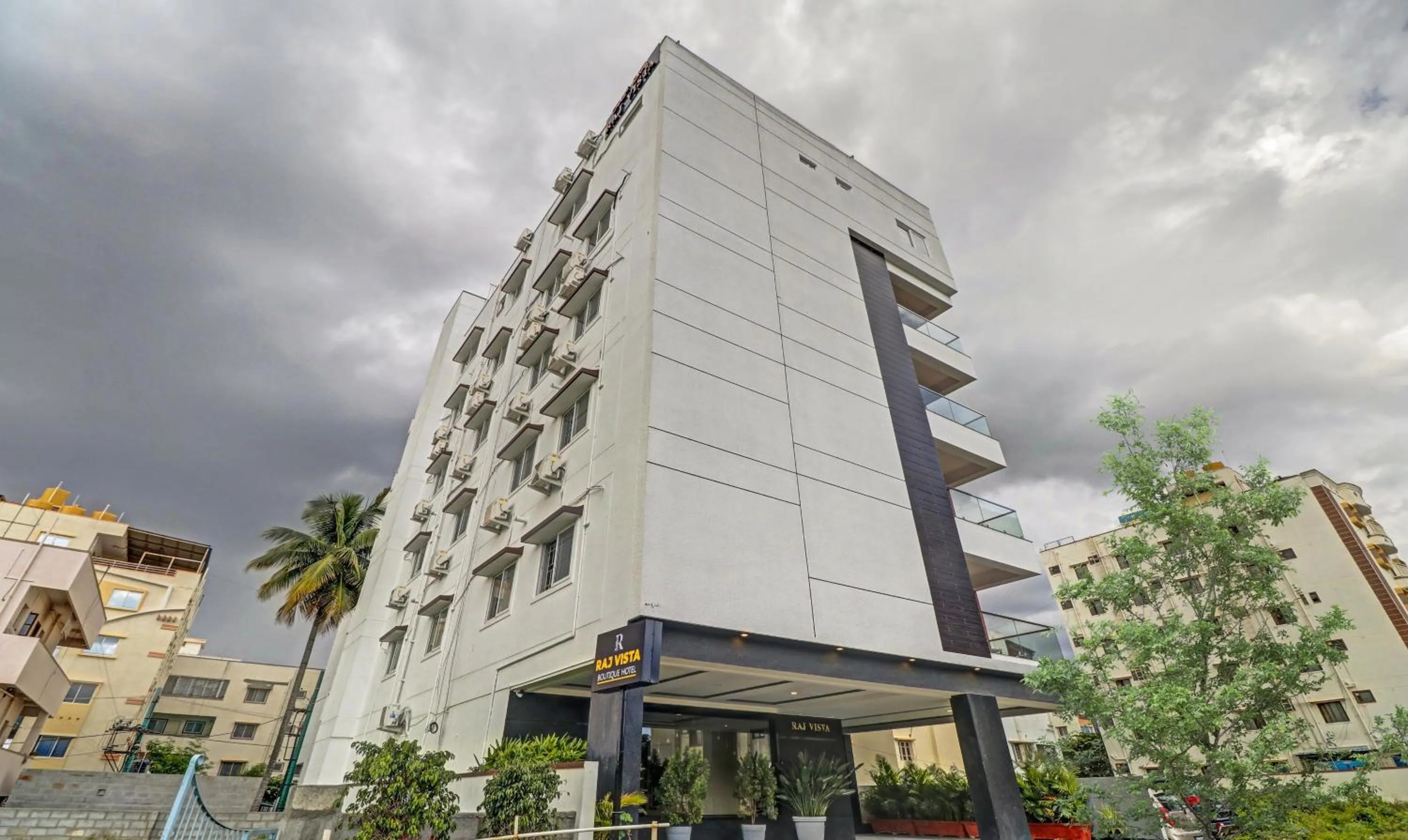 Property building in Treebo Premium Raj Vista Global Village