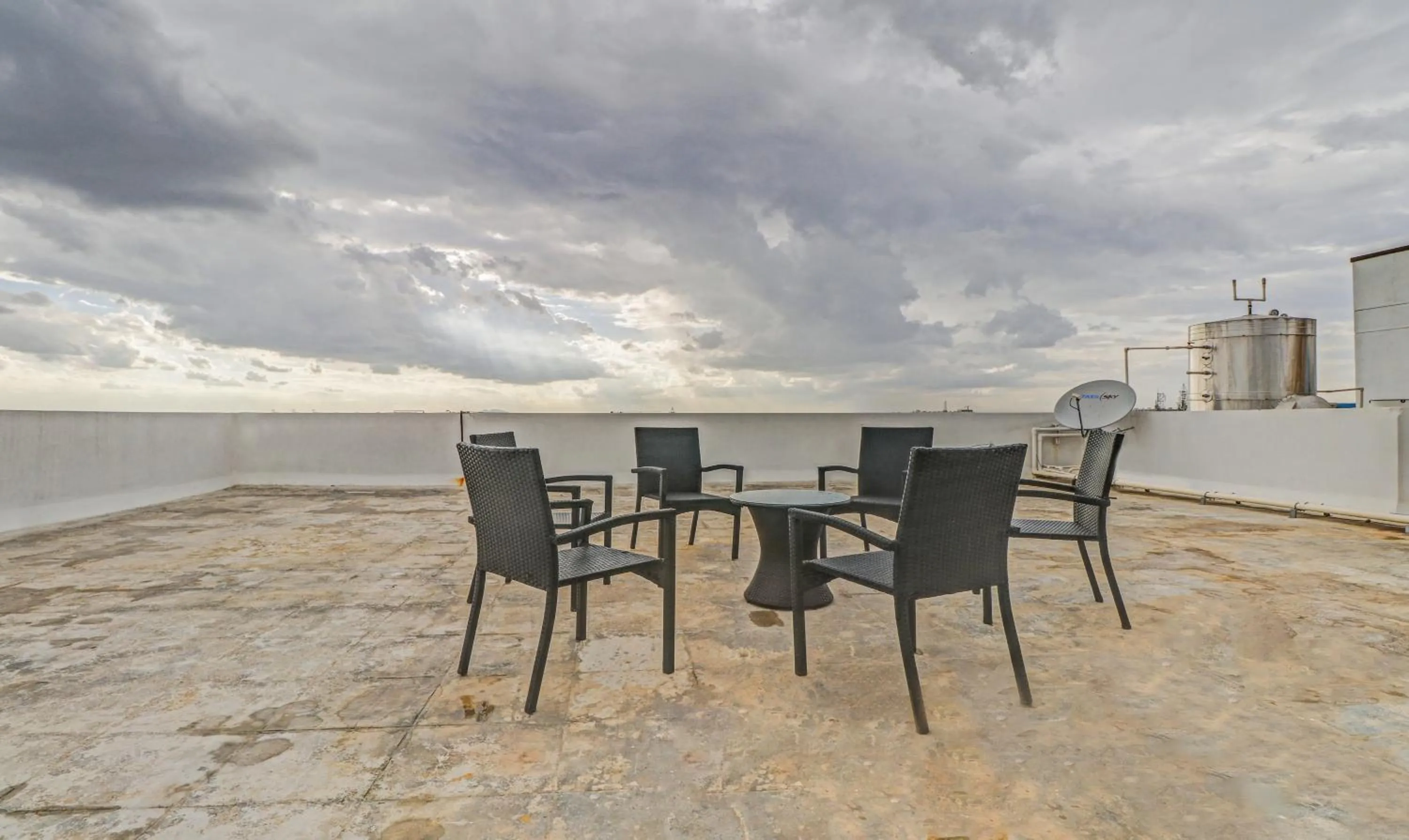 Balcony/Terrace in Treebo Premium Raj Vista Global Village