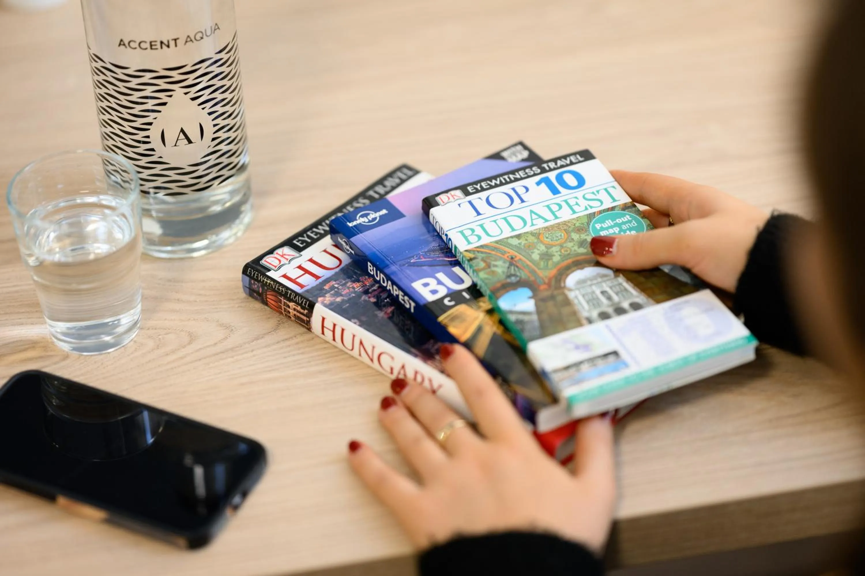 concierge in Hotel Bristol Budapest