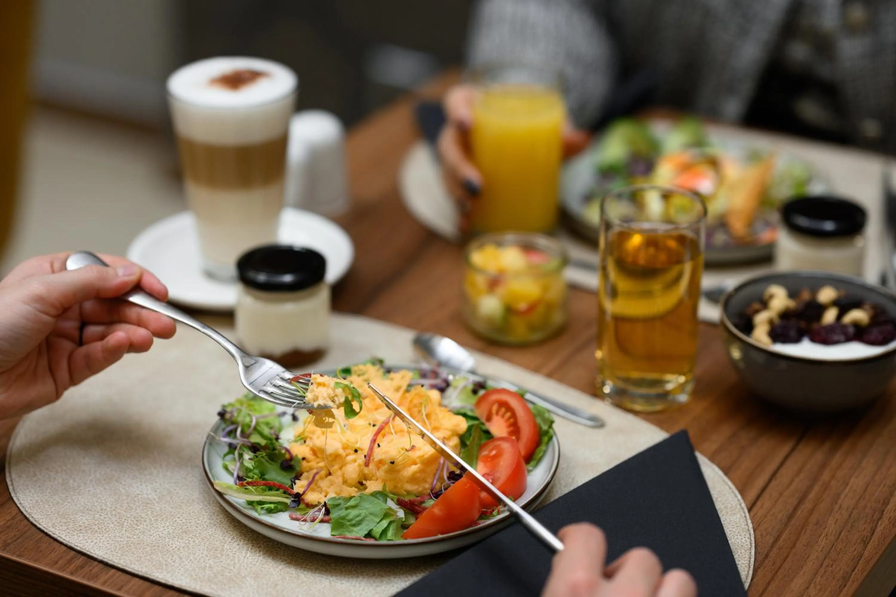 Food and drinks in Hotel Bristol Budapest