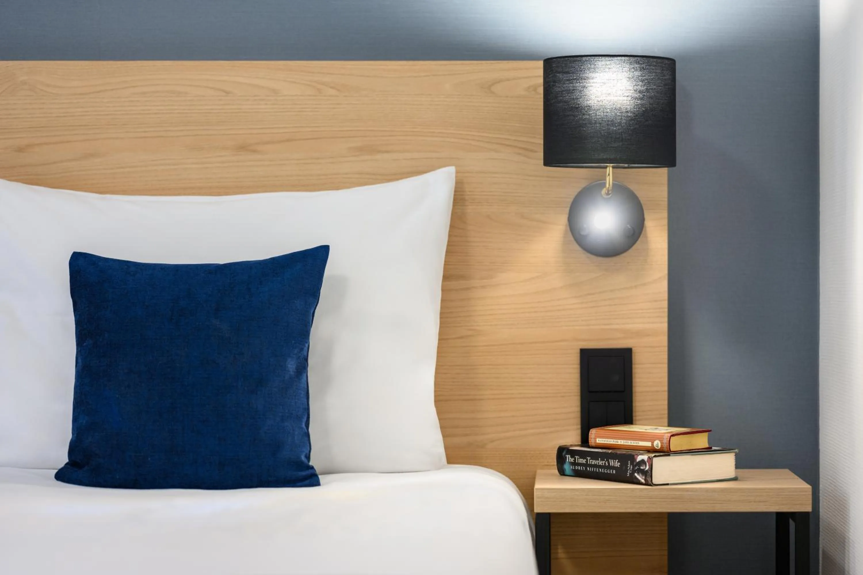 Bed in Hotel Bristol Budapest