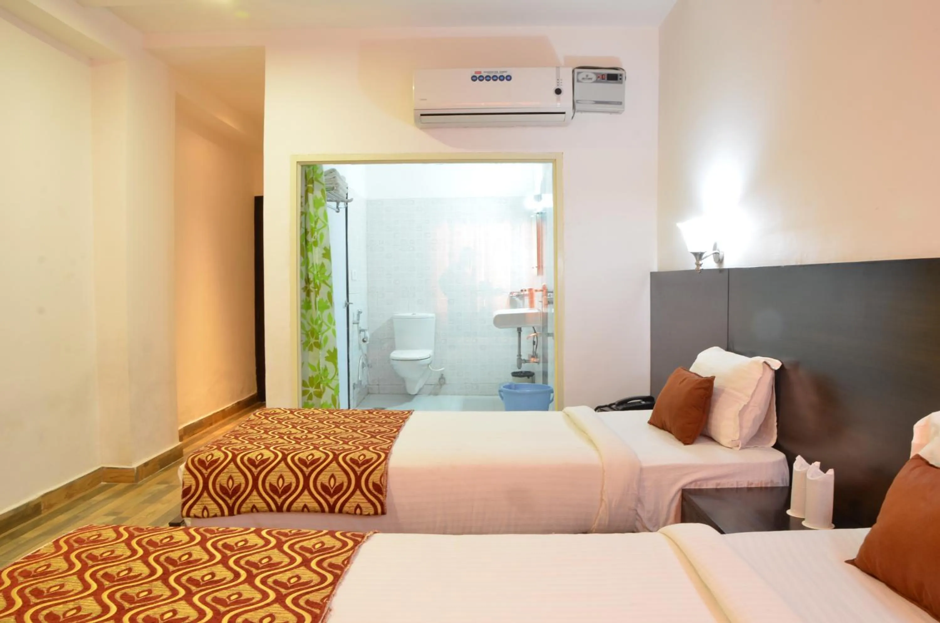 Bed in Hotel Samovar by Goyal Hoteleirs