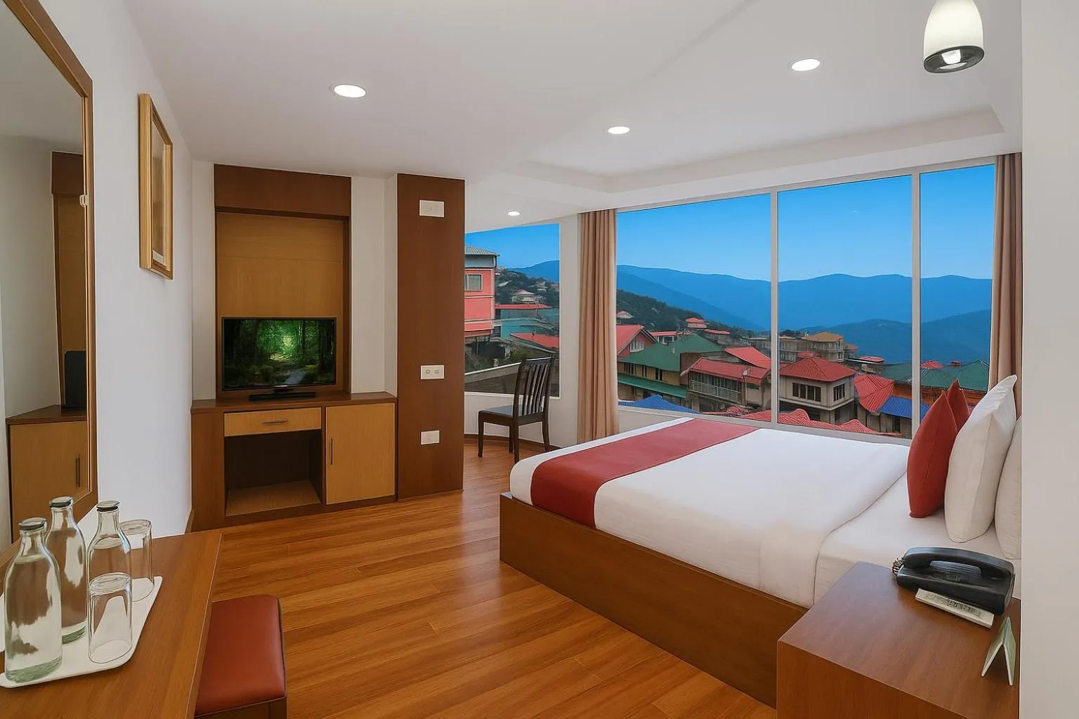 Bedroom in Central Heritage Resort & Spa Formerly Fortune ITC Resort