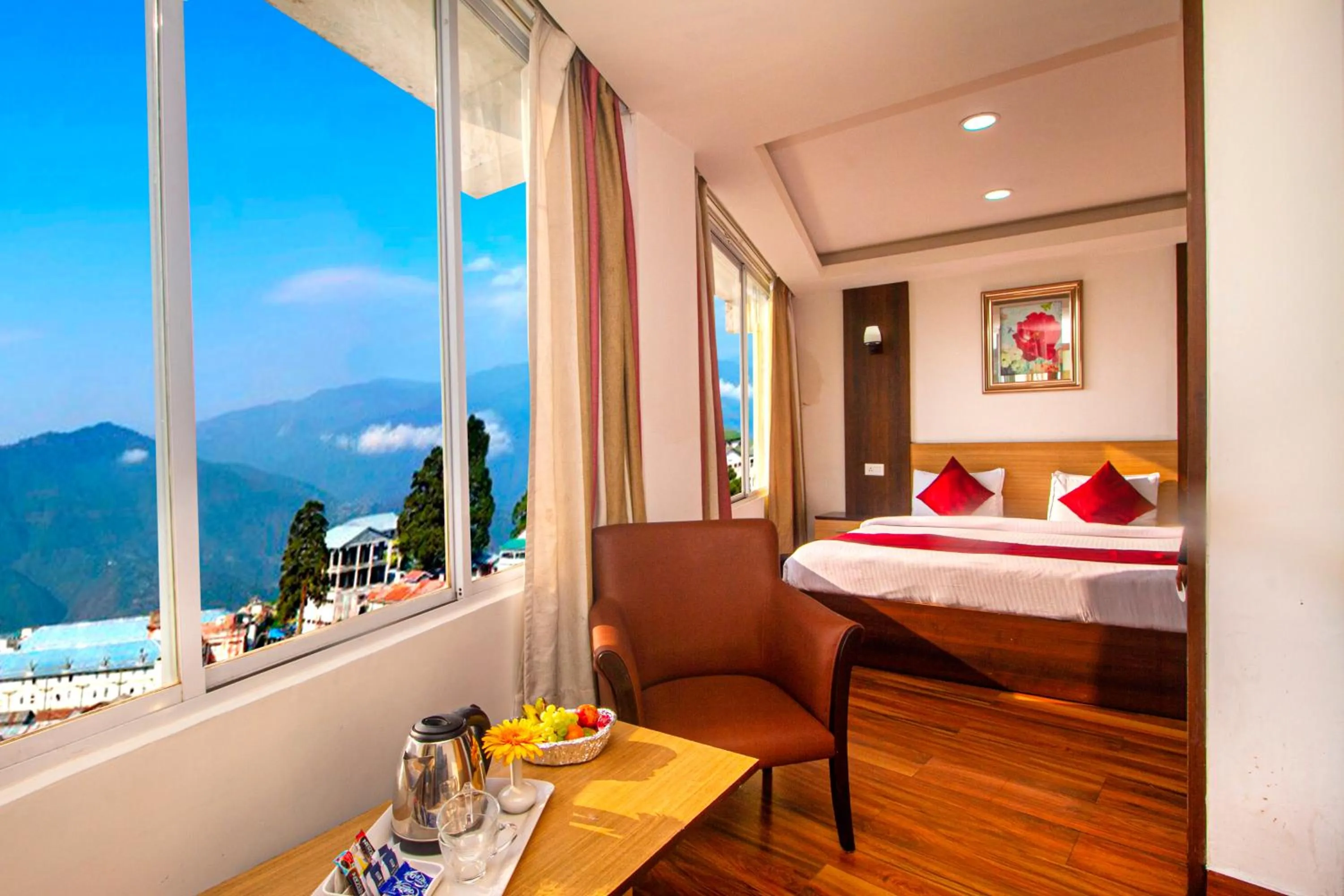 Bedroom in Central Heritage Resort & Spa Formerly Fortune ITC Resort