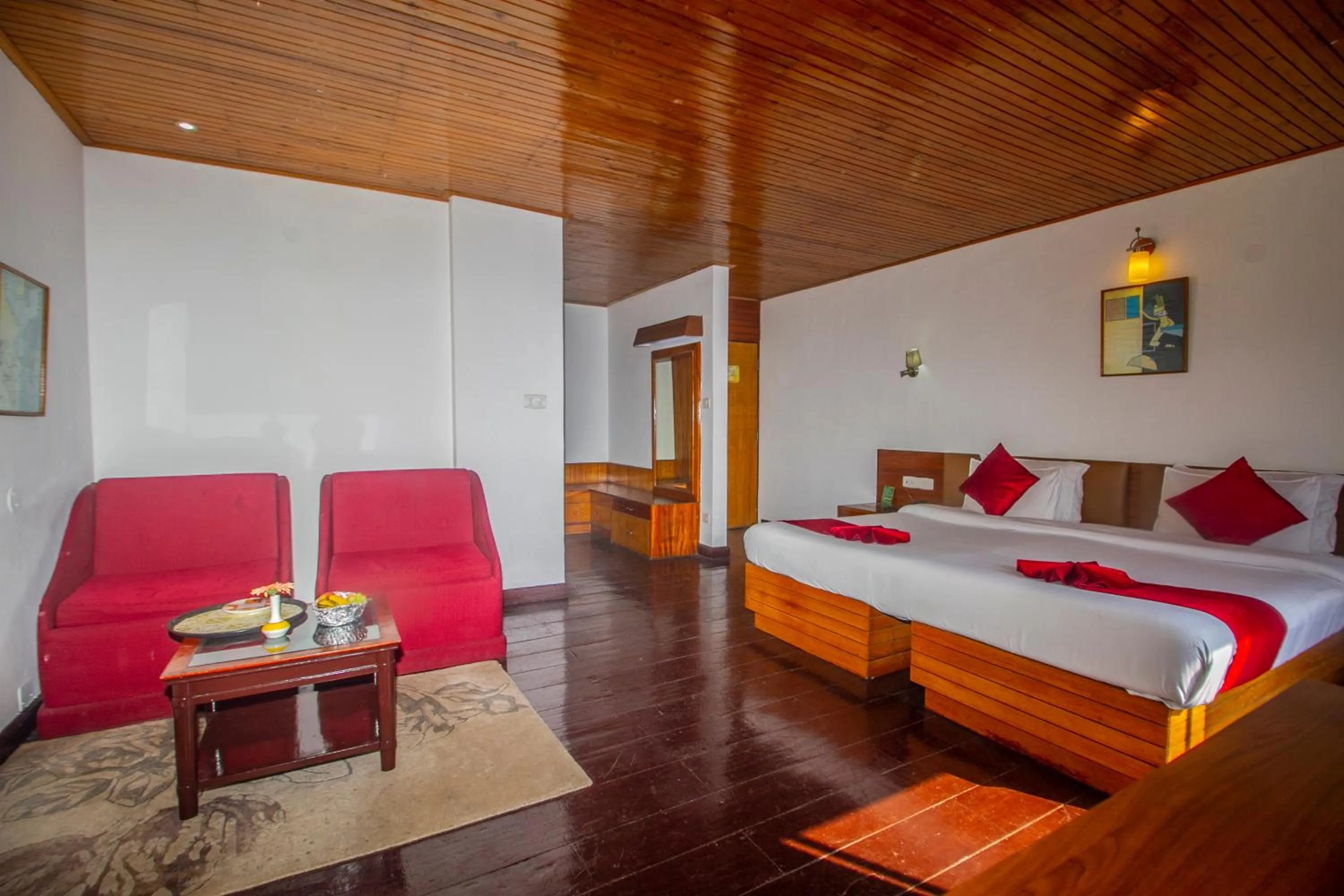 Bedroom in Central Heritage Resort & Spa Formerly Fortune ITC Resort