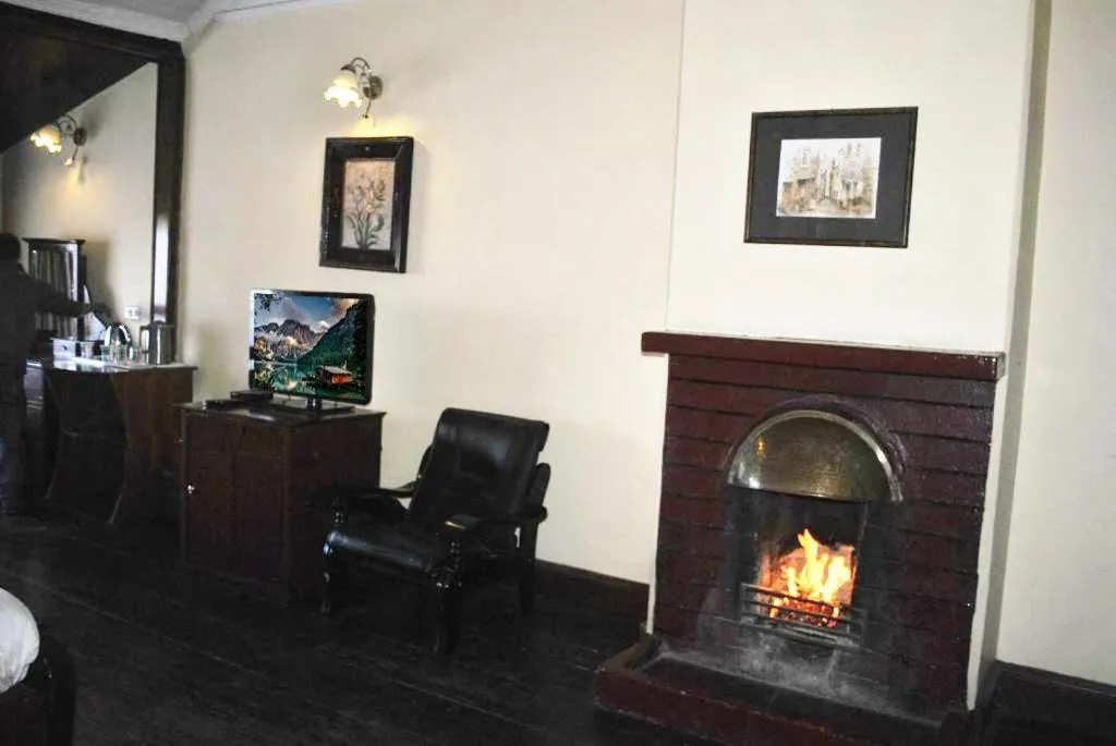 fireplace in Central Heritage Resort & Spa Formerly Fortune ITC Resort