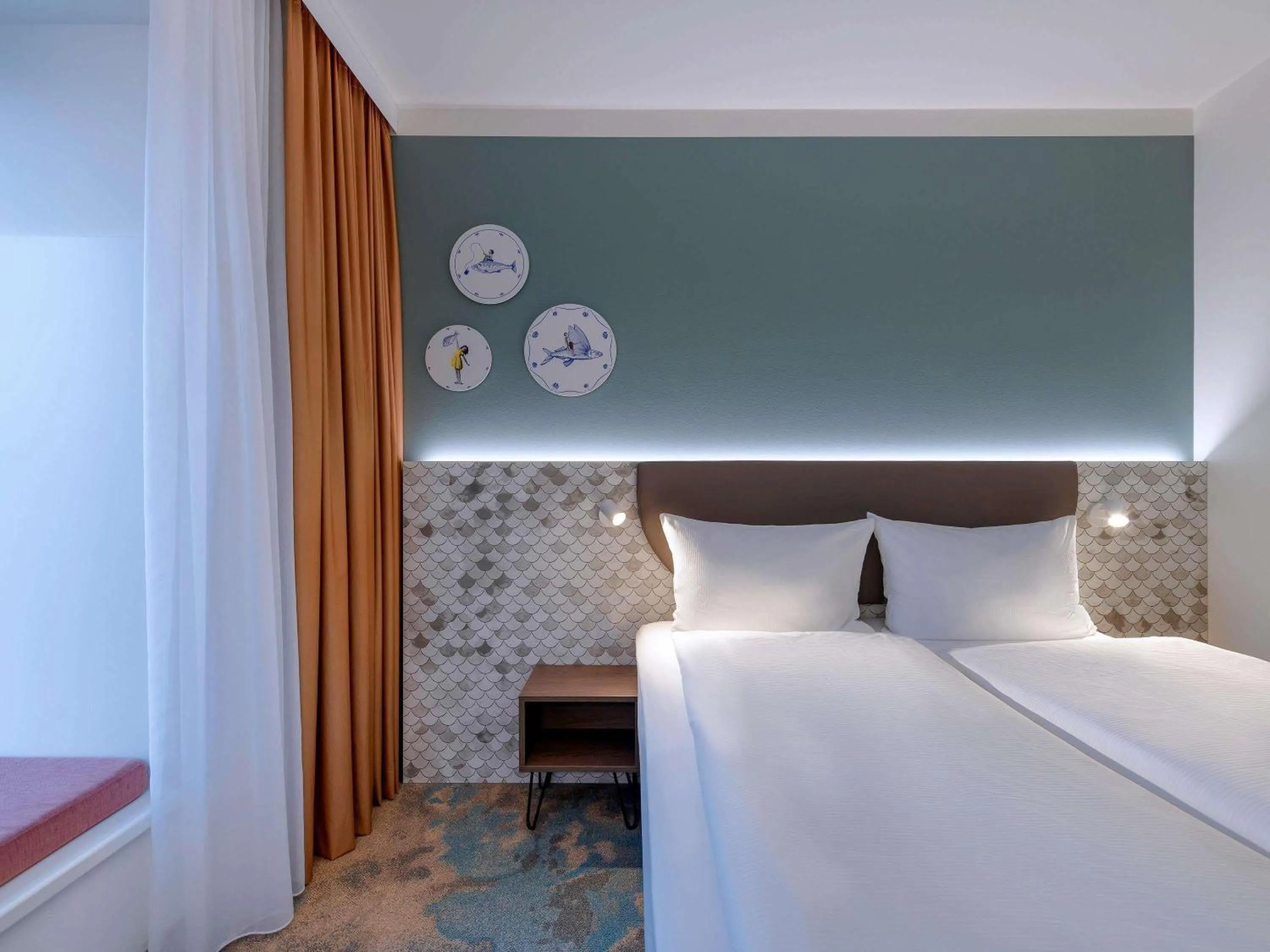 Bedroom, Bed in ibis Styles Kiel City