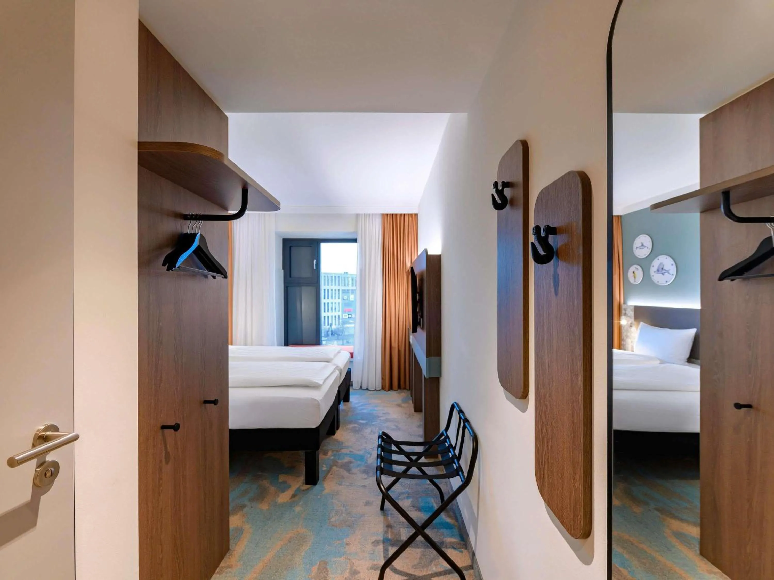 Bedroom, Bed in ibis Styles Kiel City