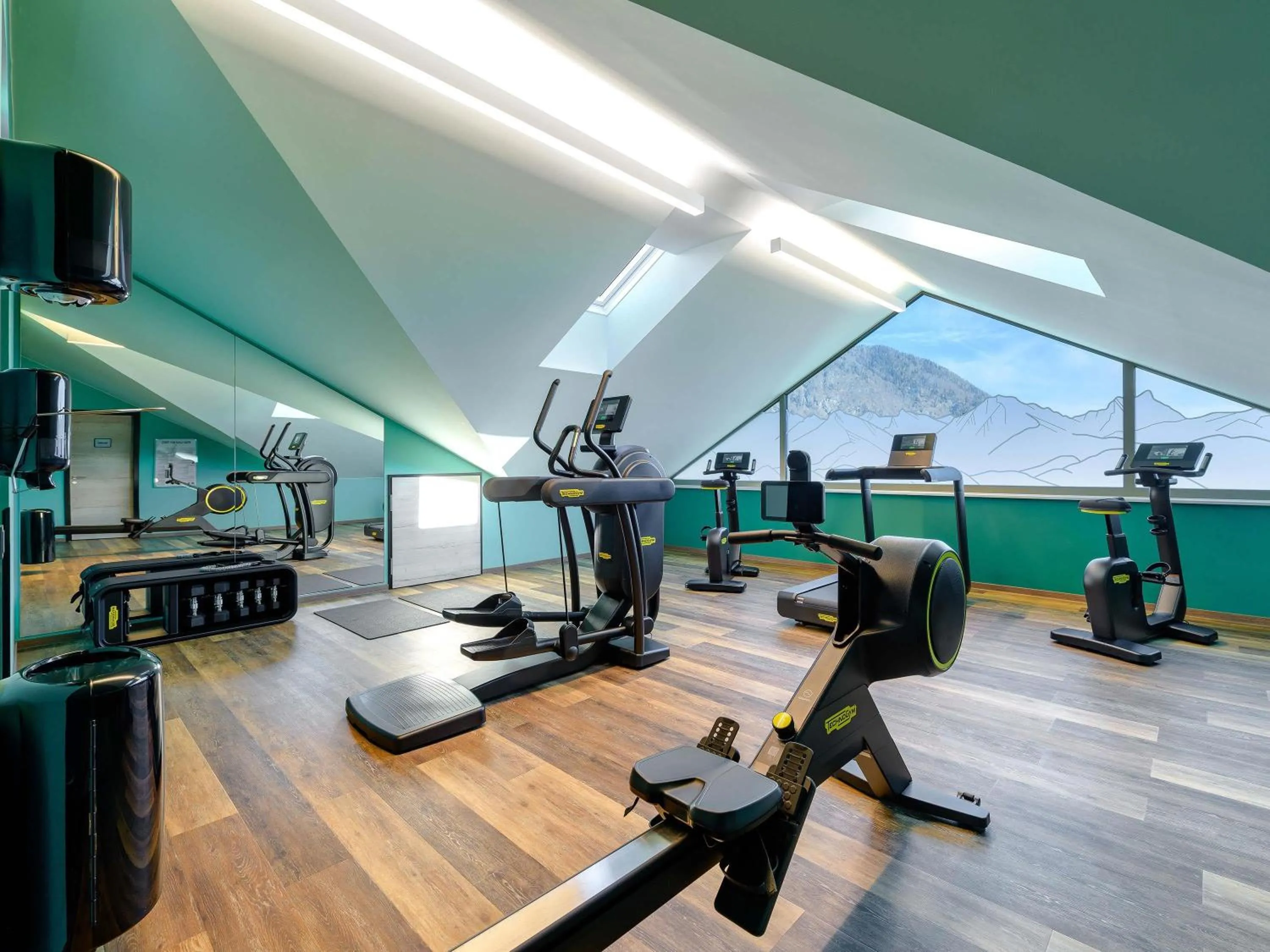 Fitness centre/facilities in ibis Styles Bad Reichenhall