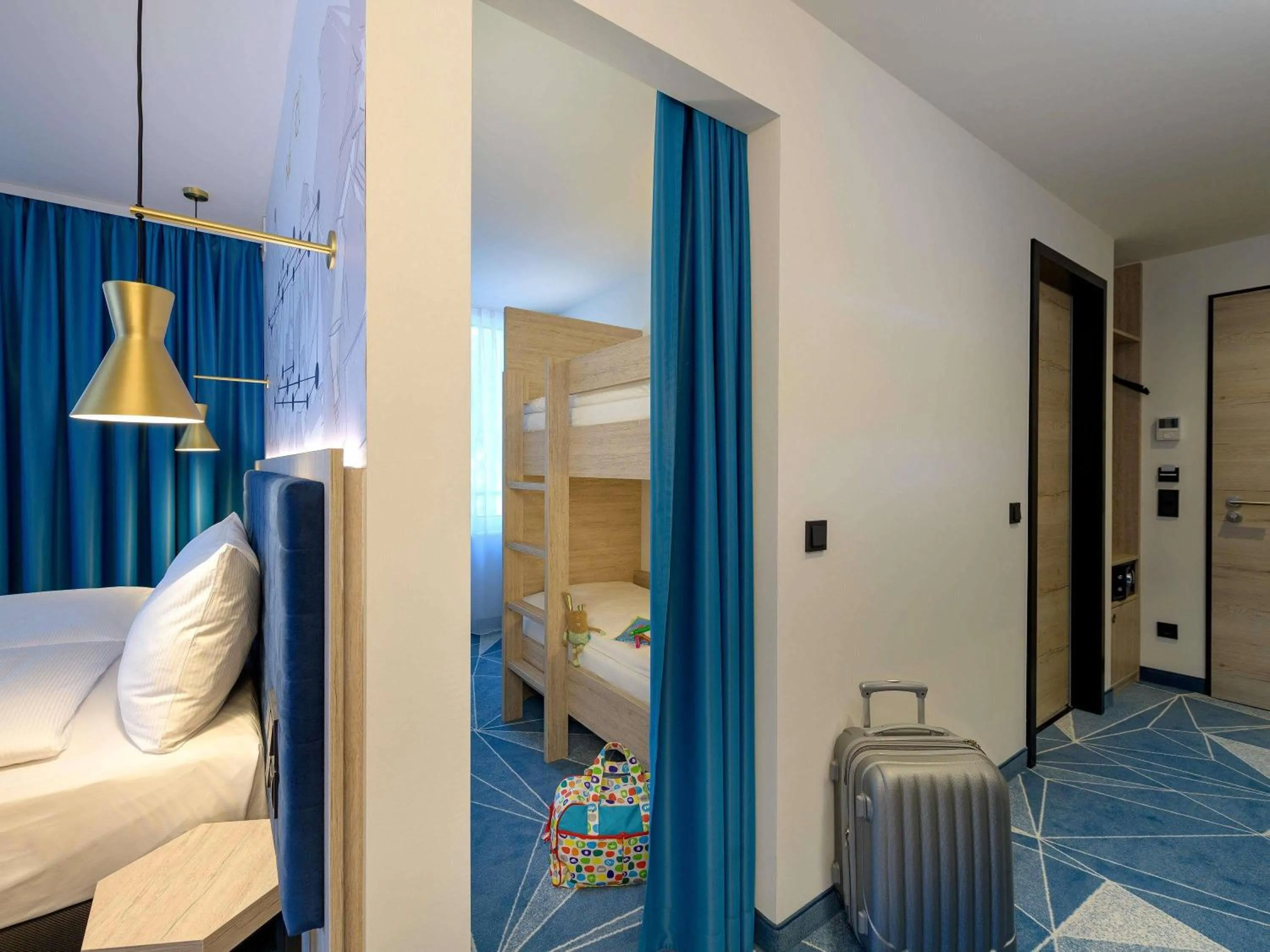 Bedroom, Bed in ibis Styles Bad Reichenhall