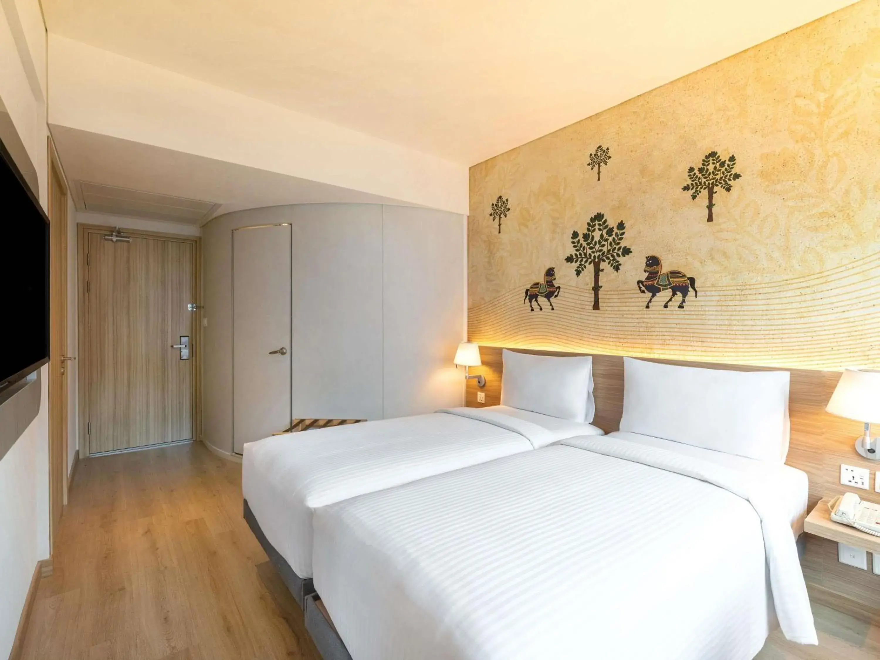 Bedroom, Bed in ibis Mumbai Vikhroli - An Accor Brand Bedroom, Bed in ibis Mumbai Vikhroli - An Accor Brand