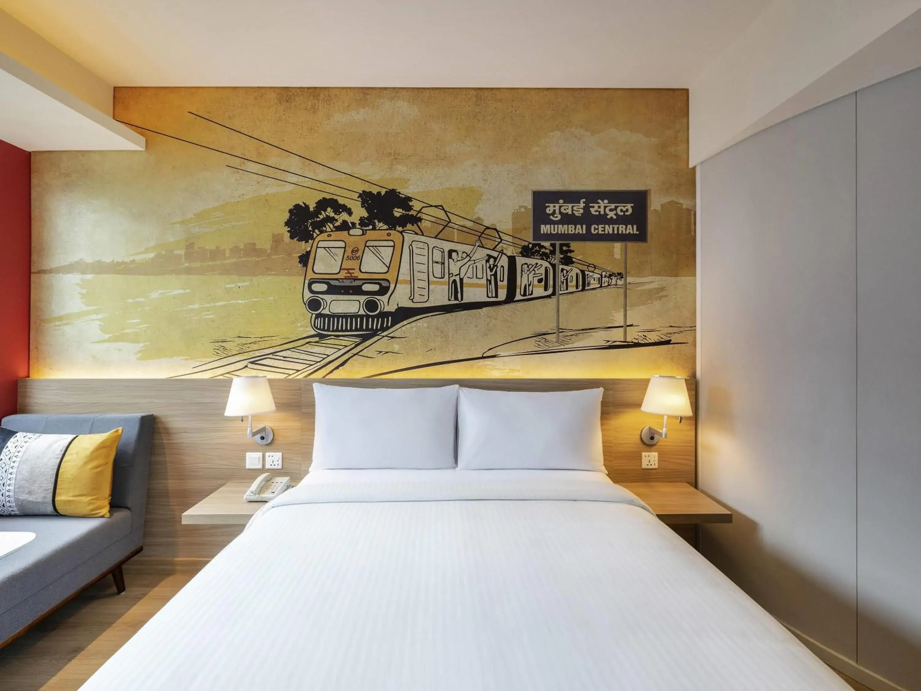 Bedroom, Bed in ibis Mumbai Vikhroli - An Accor Brand Bedroom, Bed in ibis Mumbai Vikhroli - An Accor Brand