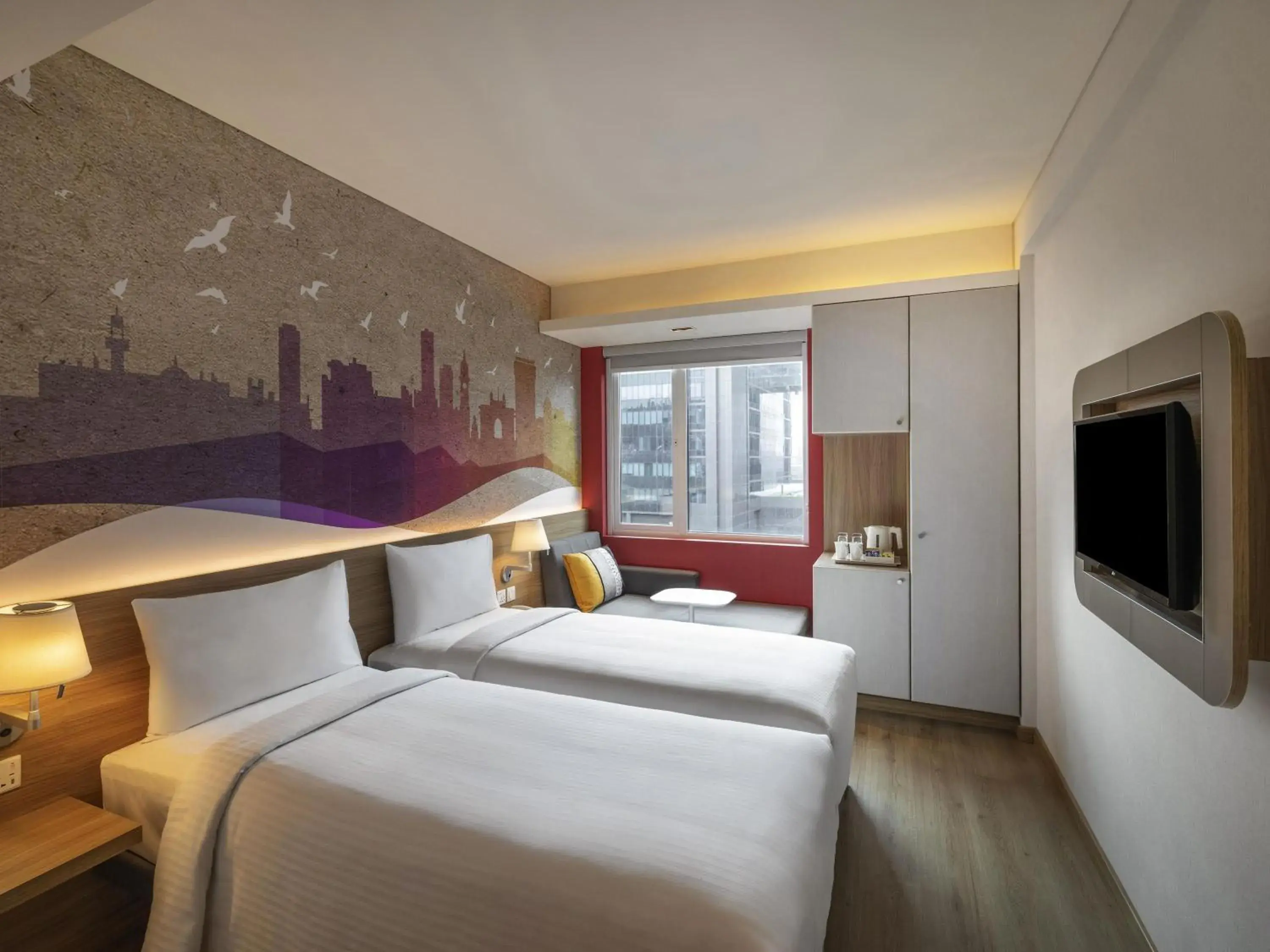 Bedroom, Bed in ibis Mumbai Vikhroli - An Accor Brand Bedroom, Bed in ibis Mumbai Vikhroli - An Accor Brand