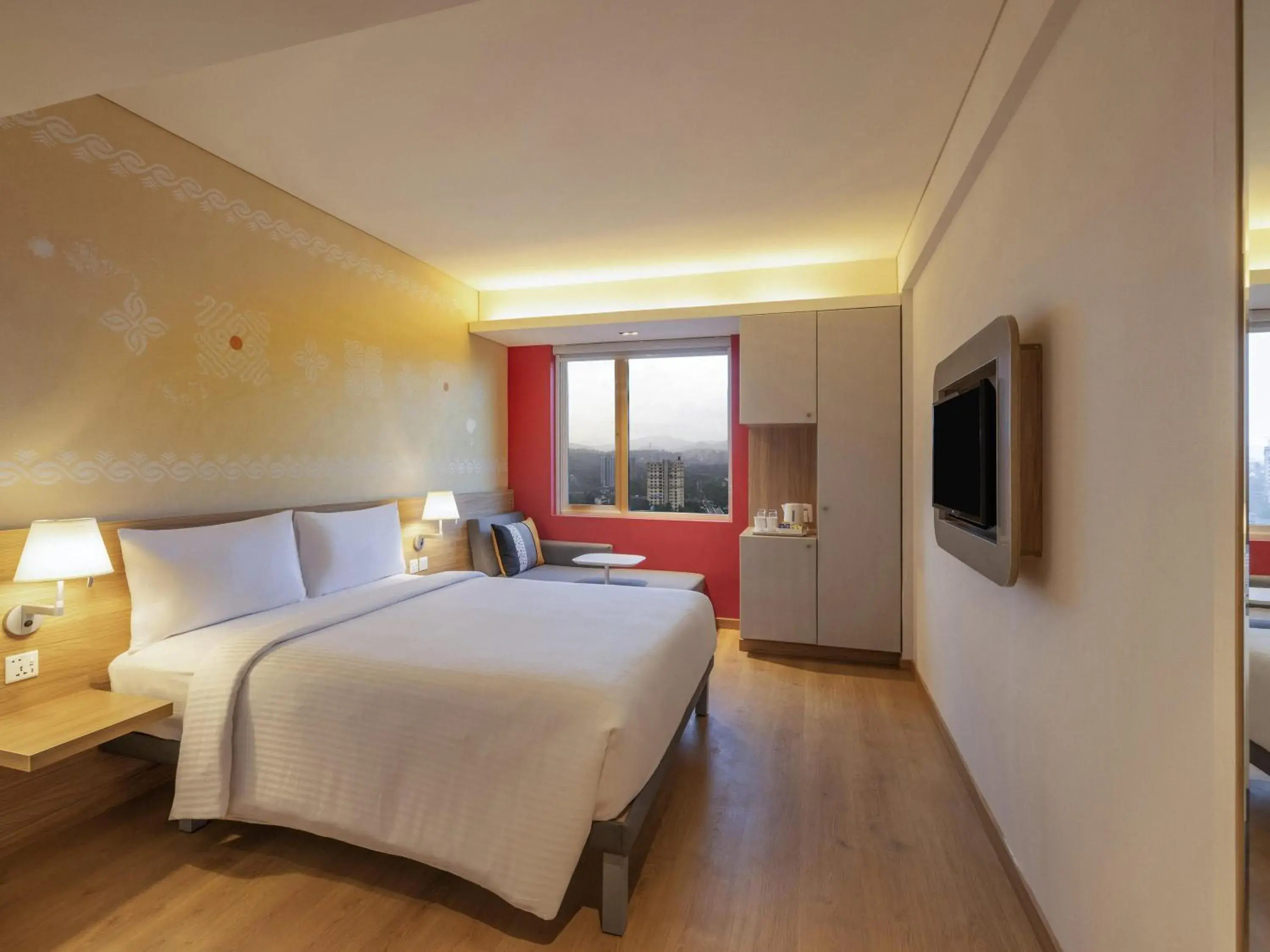 Bedroom, Bed in ibis Mumbai Vikhroli - An Accor Brand Bedroom, Bed in ibis Mumbai Vikhroli - An Accor Brand